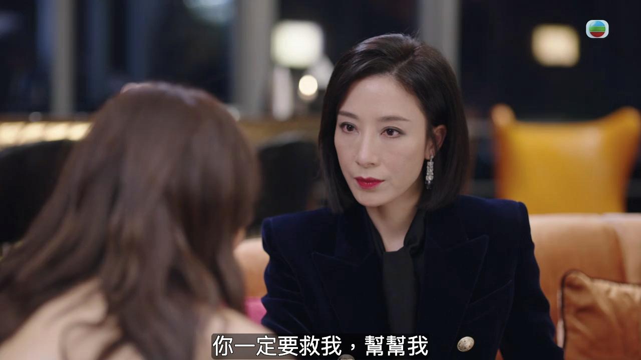 鄧伊婷話同楊茜堯演對手戲時,有畀對方嘅氣場嚇到真心驚出嚟。