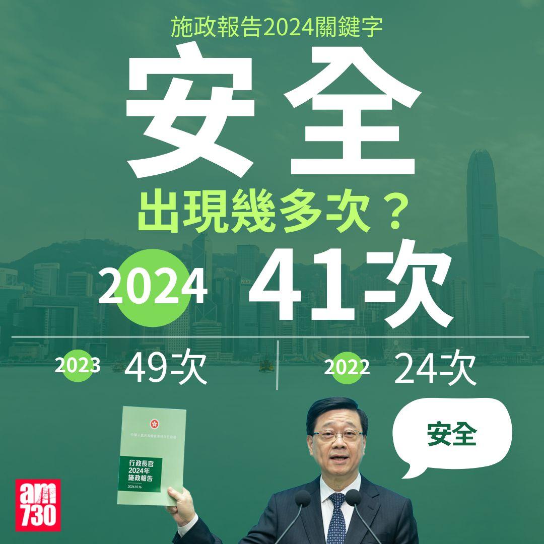 施政報告2024|宣讀時間&關鍵字
