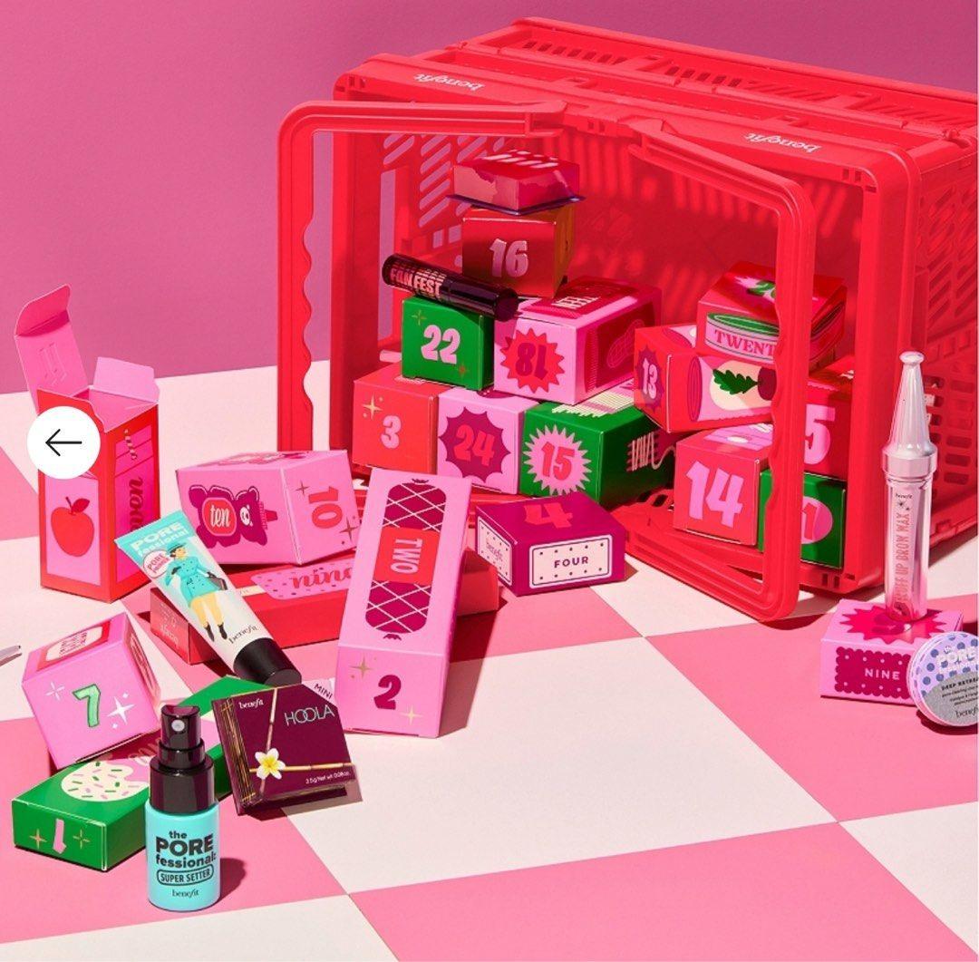 聖誕倒數月曆2024|BENEFIT The Gorgeous Grocer Beauty Advent Calendar聖誕倒數月曆2024 $1,380