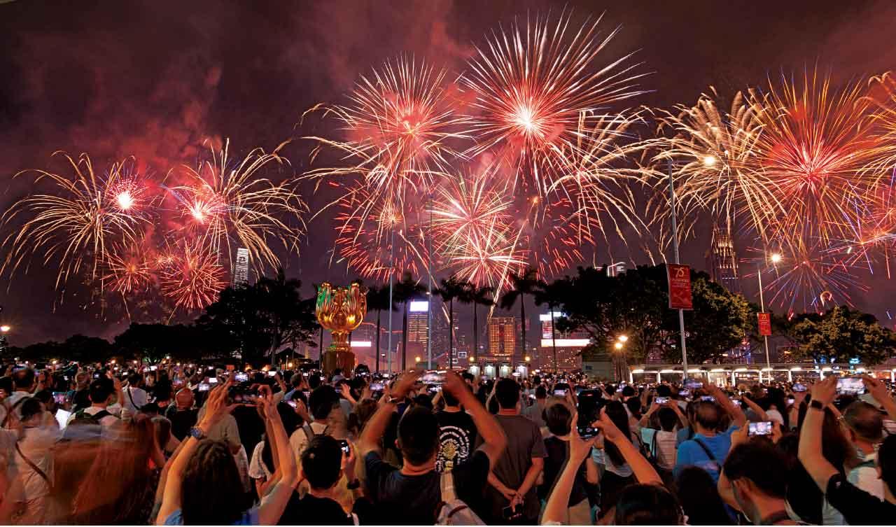 國慶煙花匯演