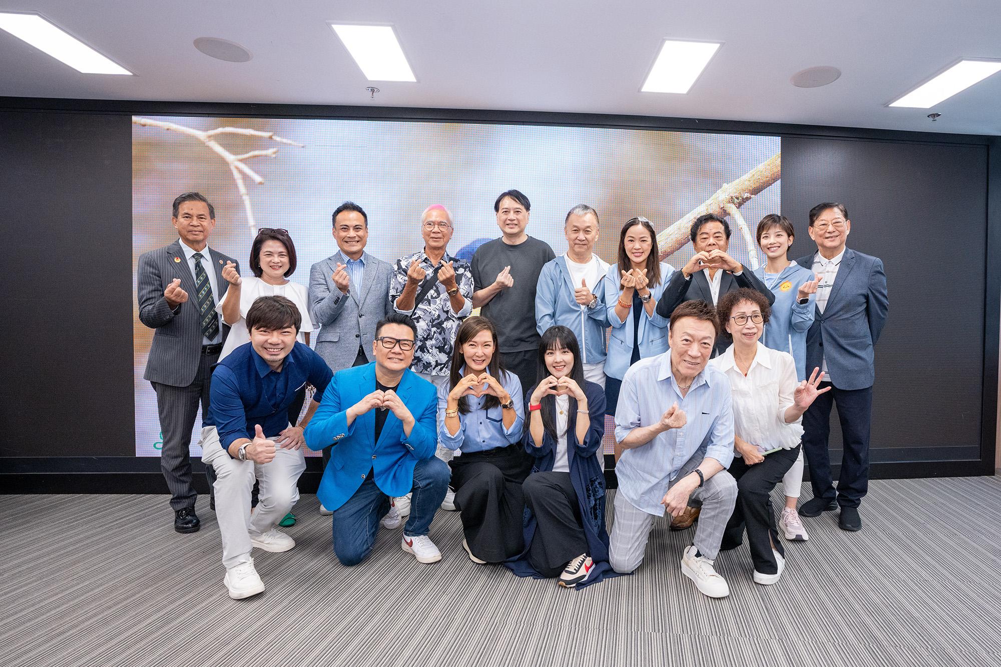 田啟文、陳欣健、黃德斌、吳思遠、黃百鳴等現身支持。