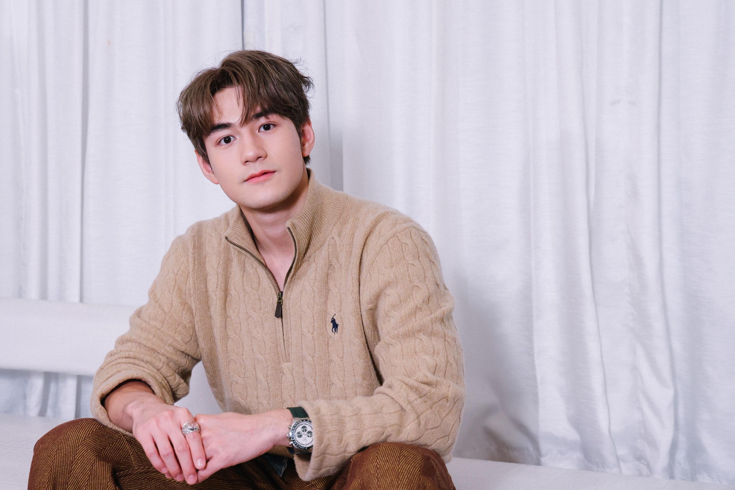 魏浚笙Jeffrey自言跟角色相似,都是拼勁十足的熱血青年。(吳康琦攝)