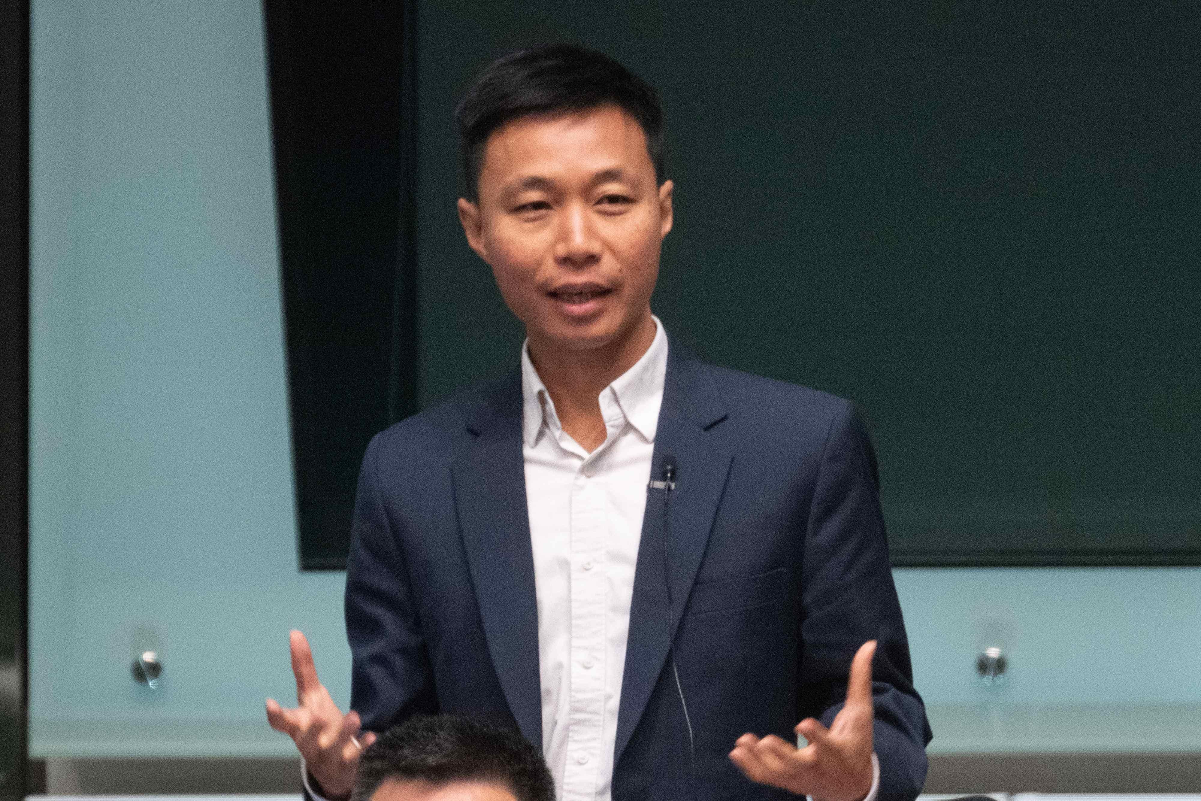 立法會會議 林振昇