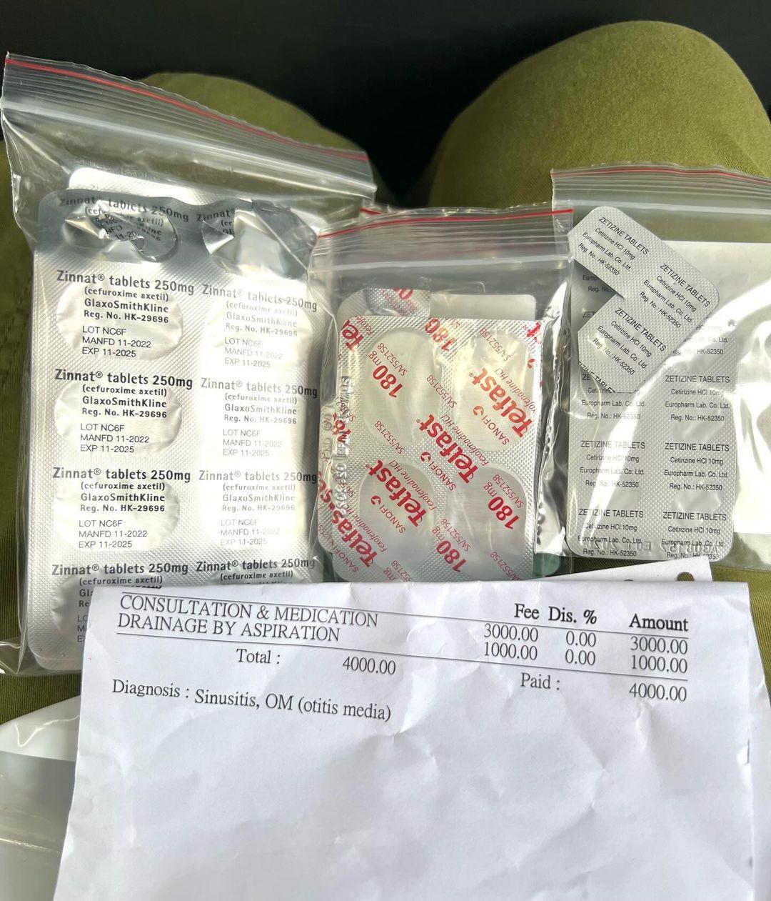 黃建東在深圳拍《黑色月光》時,曾因為中耳炎,急急回港求醫。