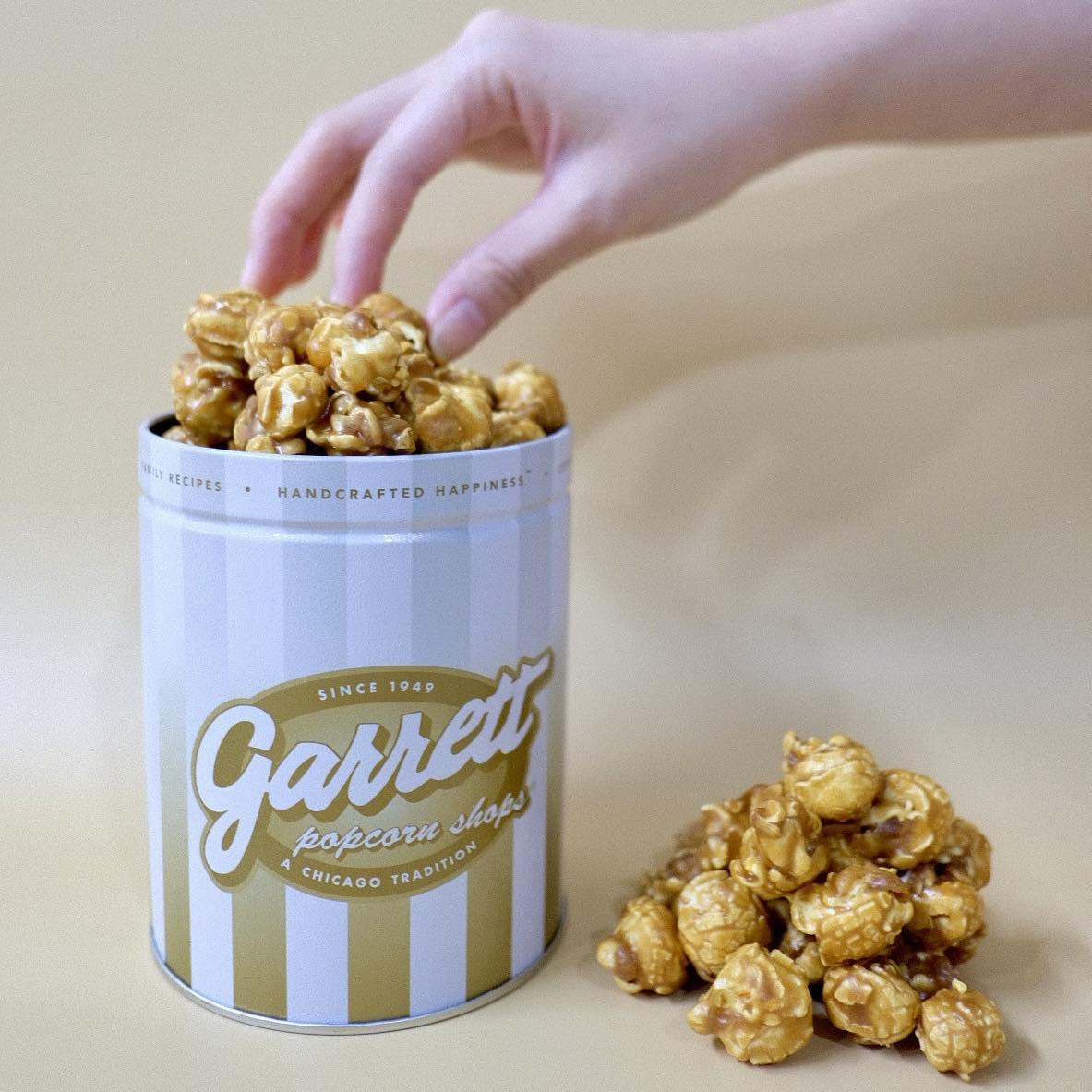 爆谷店「Garrett Popcorn」於社交平台宣布本月會結束香港業務(FB圖片)
