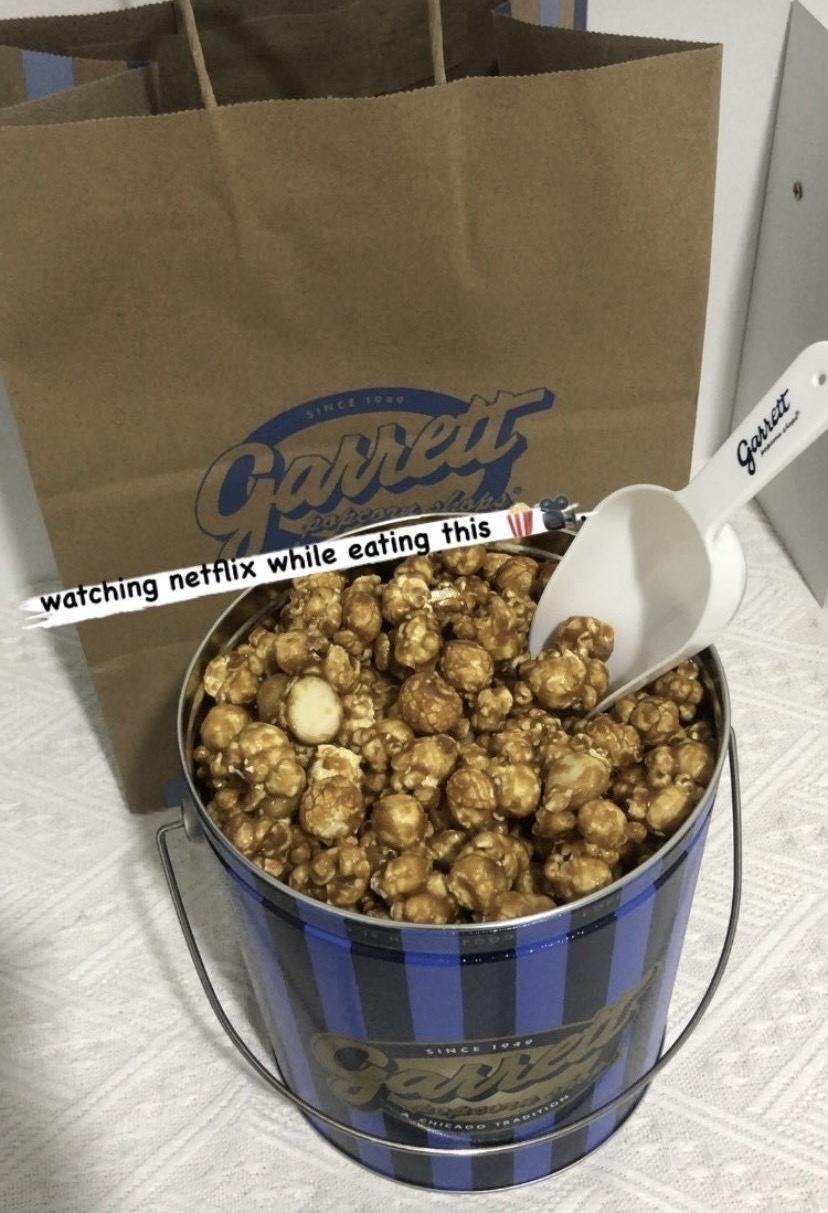 爆谷店「Garrett Popcorn」於社交平台宣布本月會結束香港業務(FB圖片)