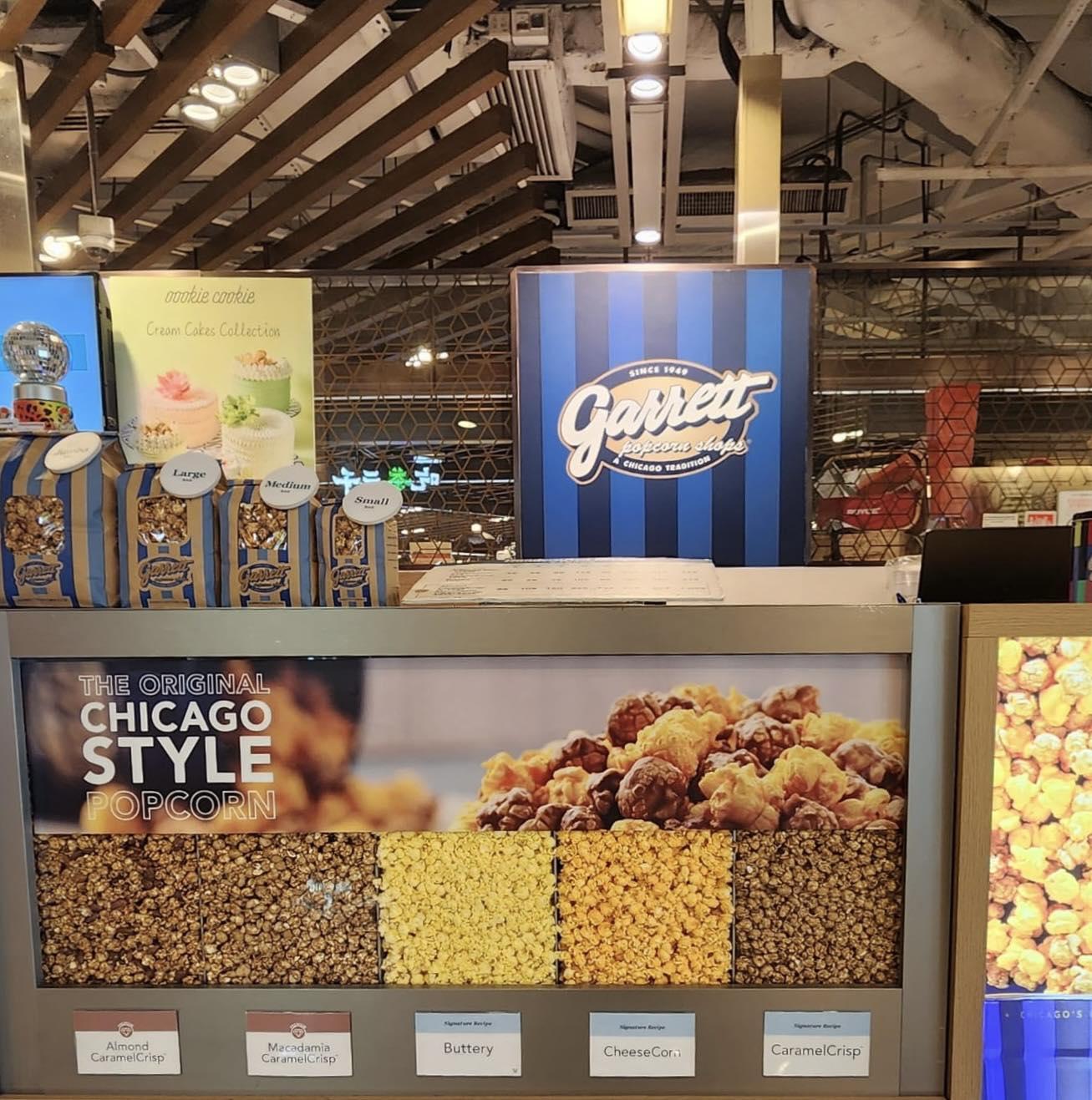 爆谷店「Garrett Popcorn」於社交平台宣布本月會結束香港業務(FB圖片)