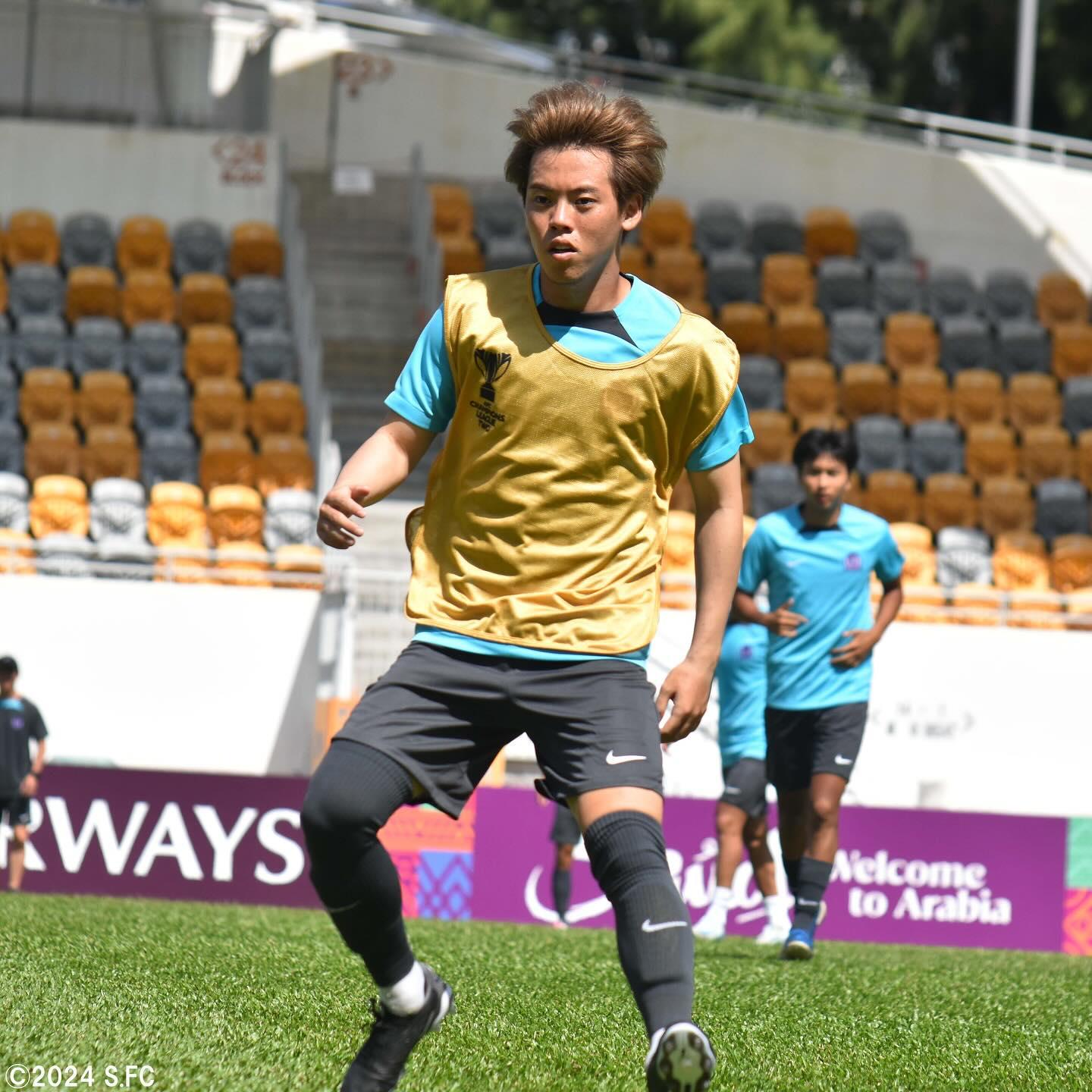 廣島三箭今早進行備戰。(廣島三箭圖片)