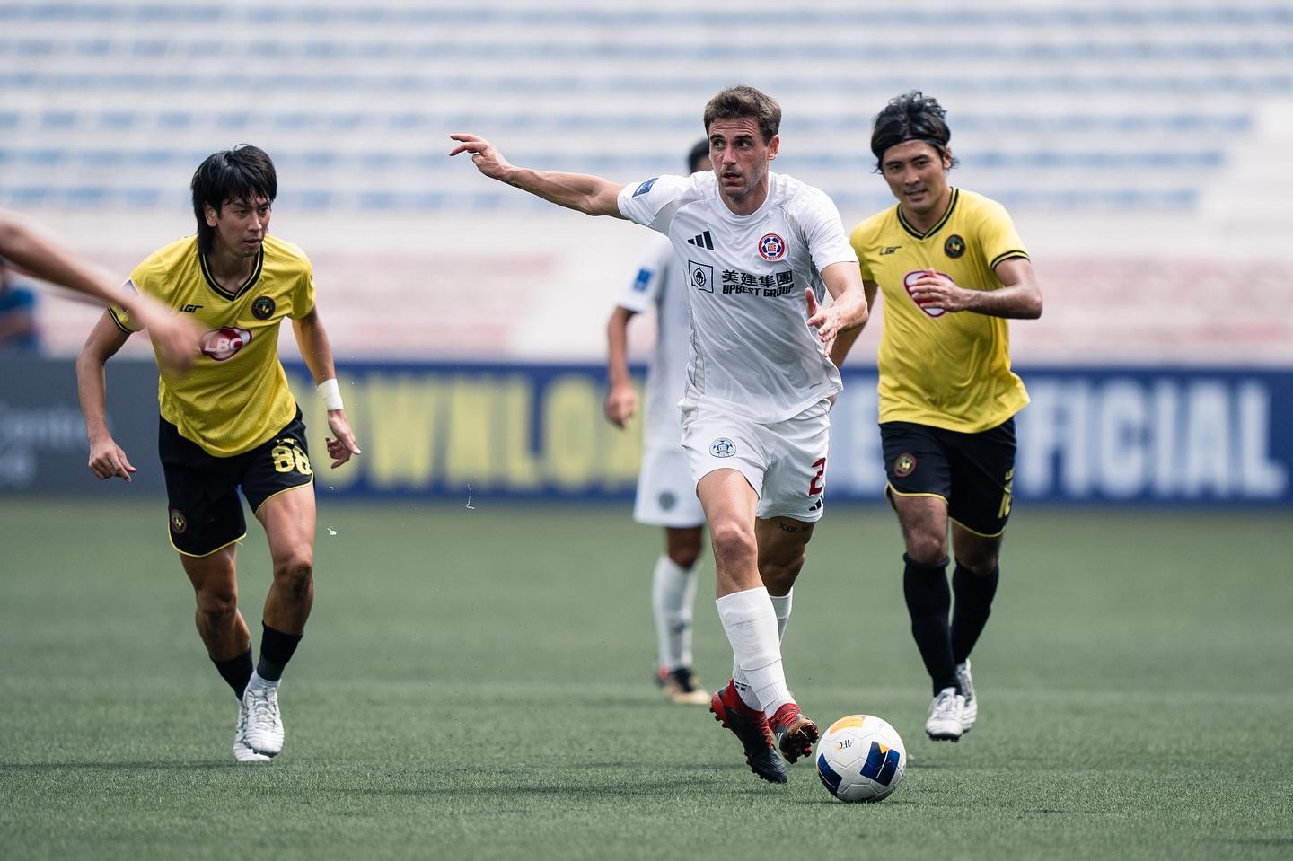 香港代表東方作客菲律賓,贏2:1取得首捷。(東方足球隊fb)