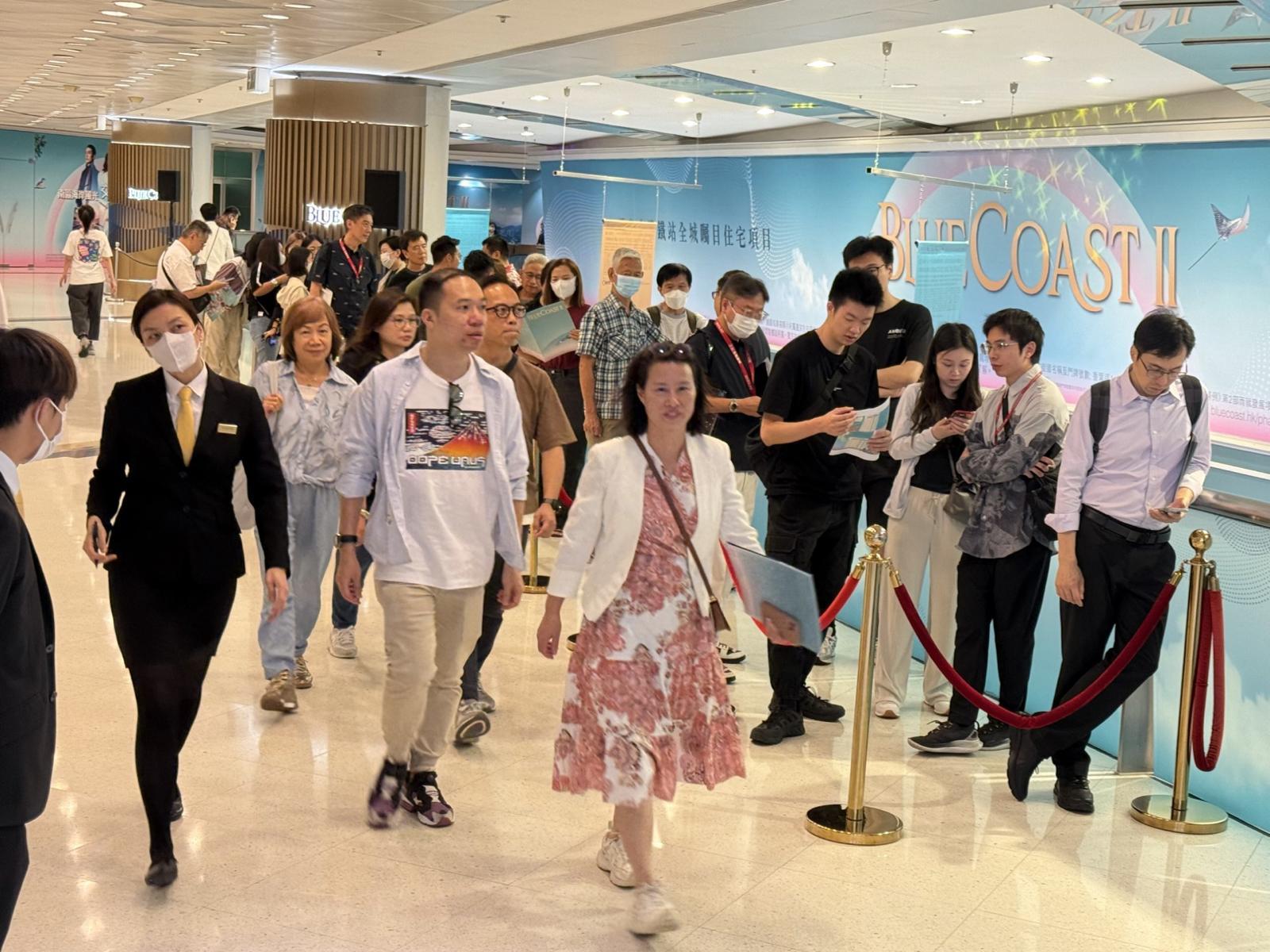 市場消息透露,截至周六(12日) 「BLUE COAST II」兩日累收約3,000票。