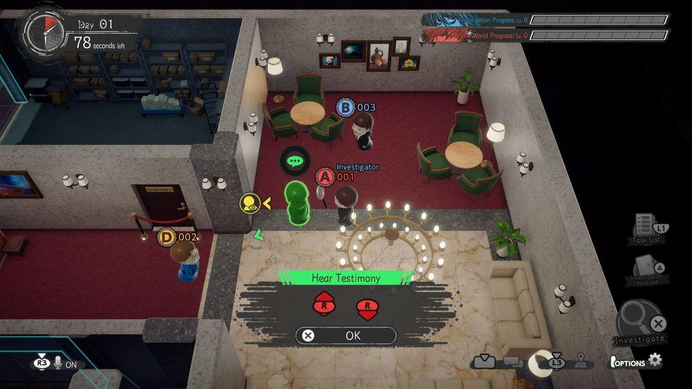 以奇樂陣營或 L 陣營的身分盡情地燃燒腦力,隱藏彼此的真實身分,享受勢均力敵的智力對決。