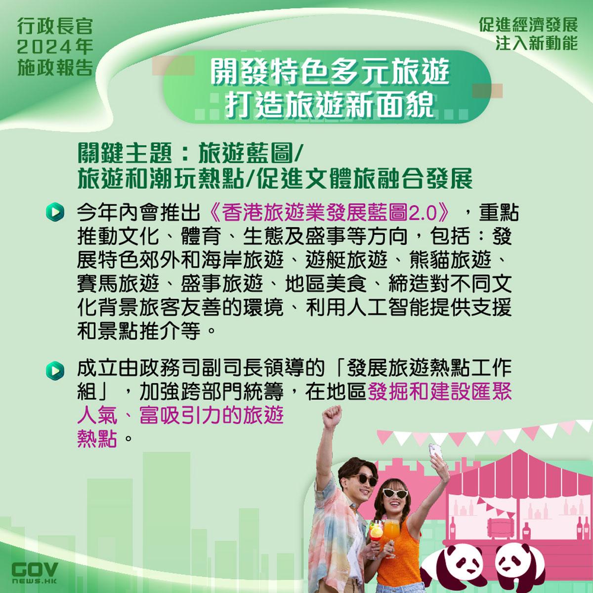 施政報告2024懶人包|一文睇清新一份施政報告重點政策措施內容(添馬台Facebook)