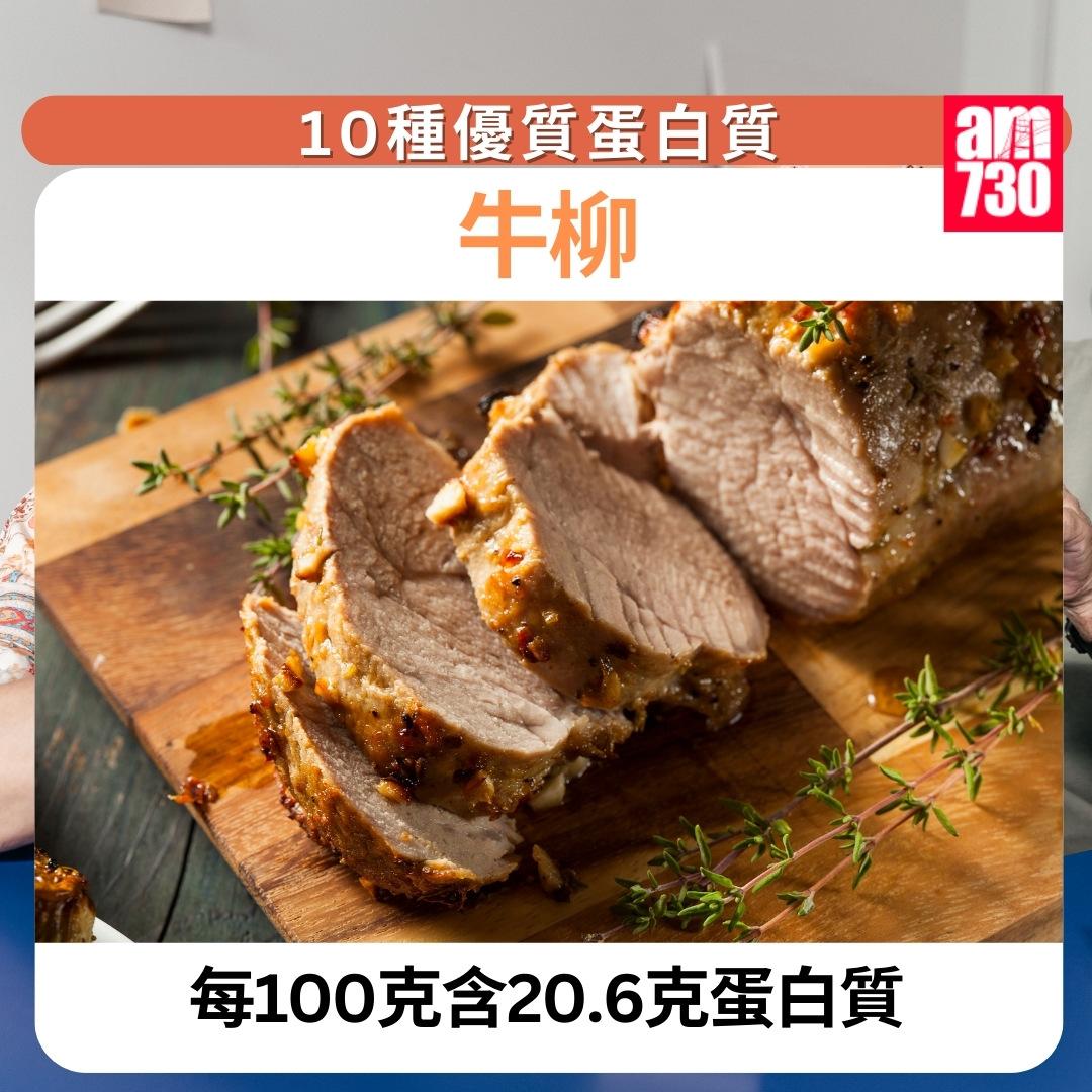 10種優質蛋白質|牛柳(am730製圖)