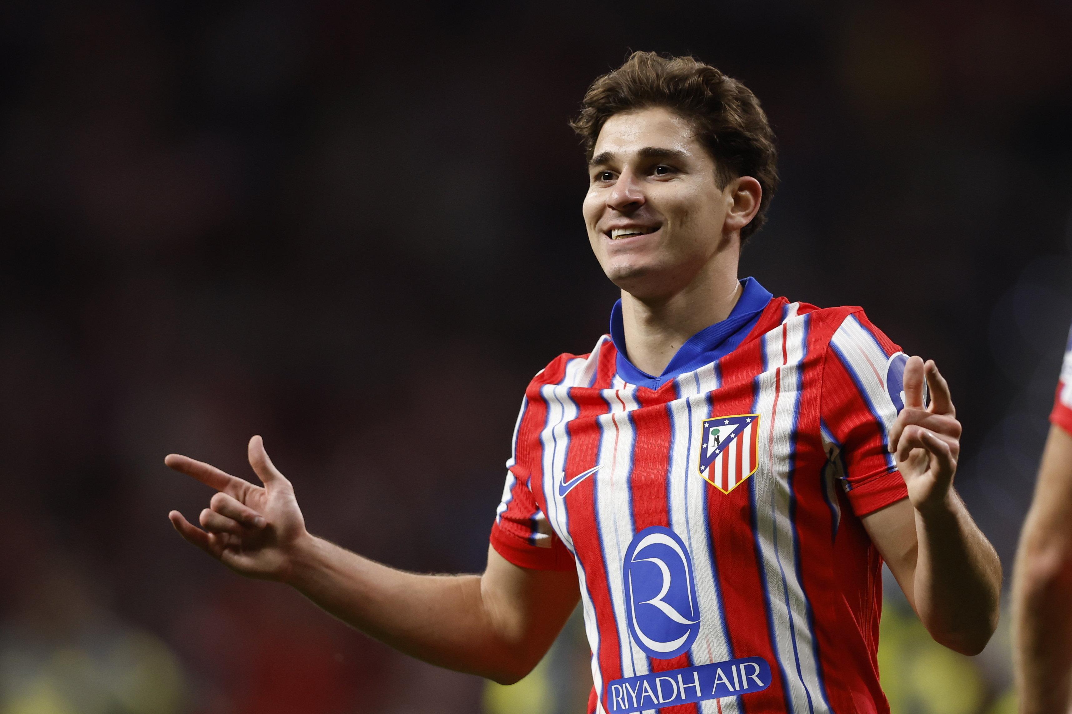 艾華利斯(Julián Álvarez)由曼城轉投馬德里體育會,入球量沒有大增。