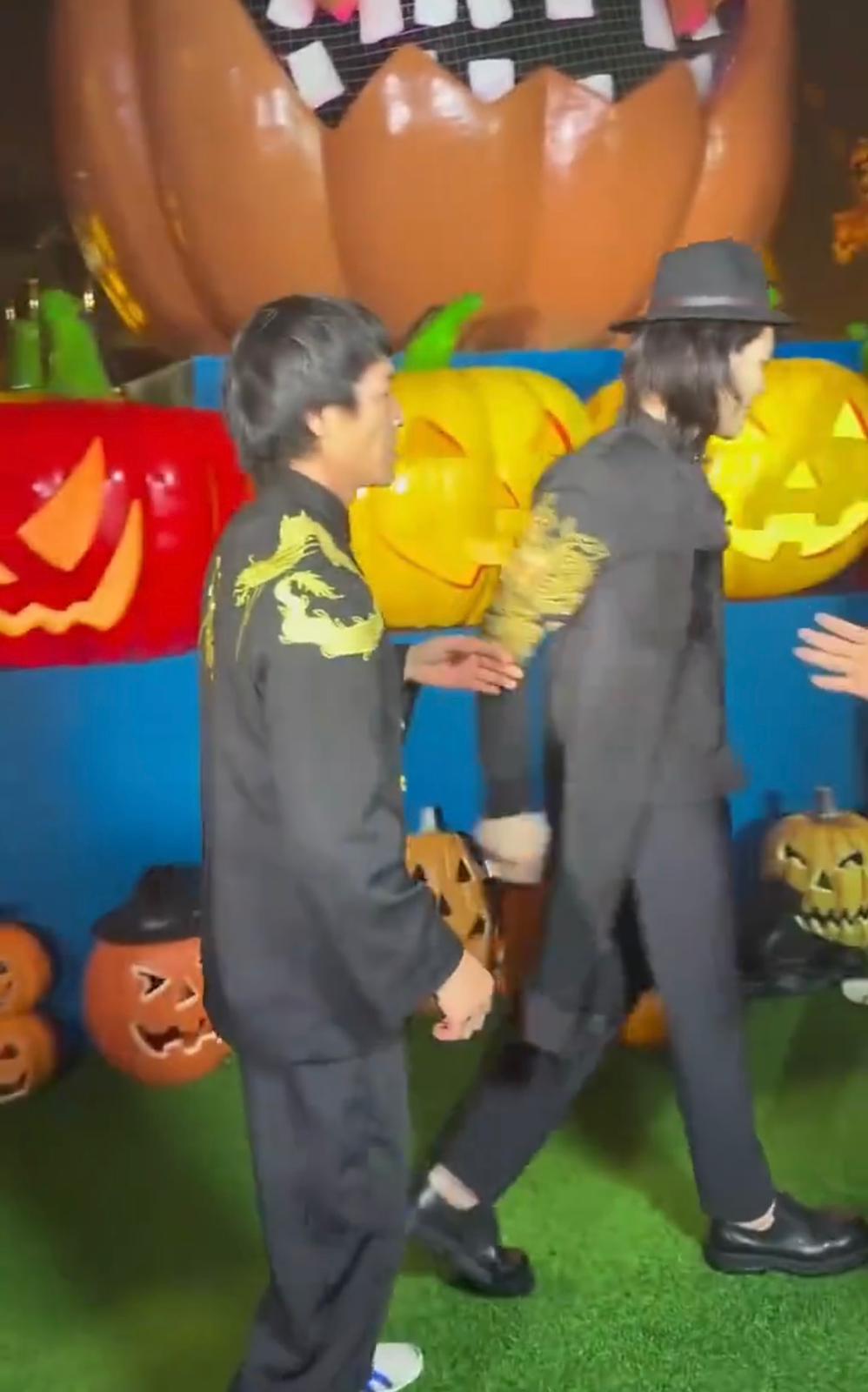 向佐然掌摑一位模仿李小龍聞名的KOL「方小龍」。(截圖)