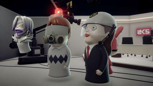 可操作角色的外觀(7 種)、名牌、遊戲中的插入場景皆可自訂裝扮。