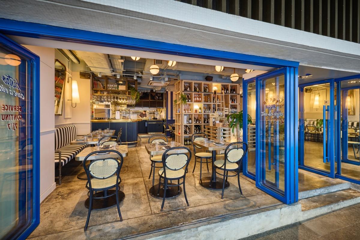 À Poêle French Bistro以巴黎法式酒館作為靈感。