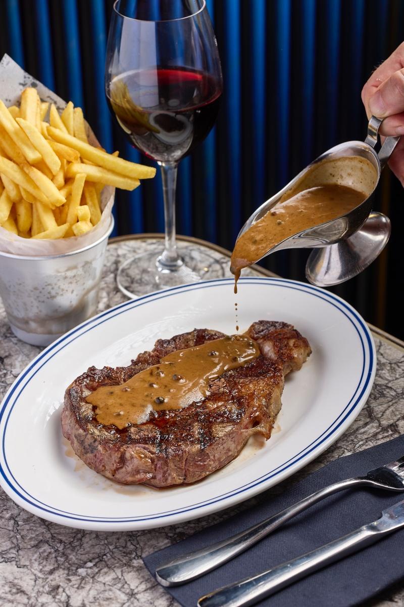 經典牛扒配薯條 晚餐另加$98