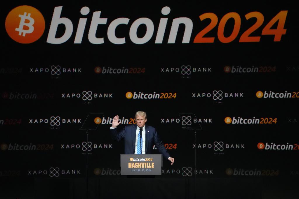 特朗普曾希望將美國打造成加密貨幣之都。(AP)