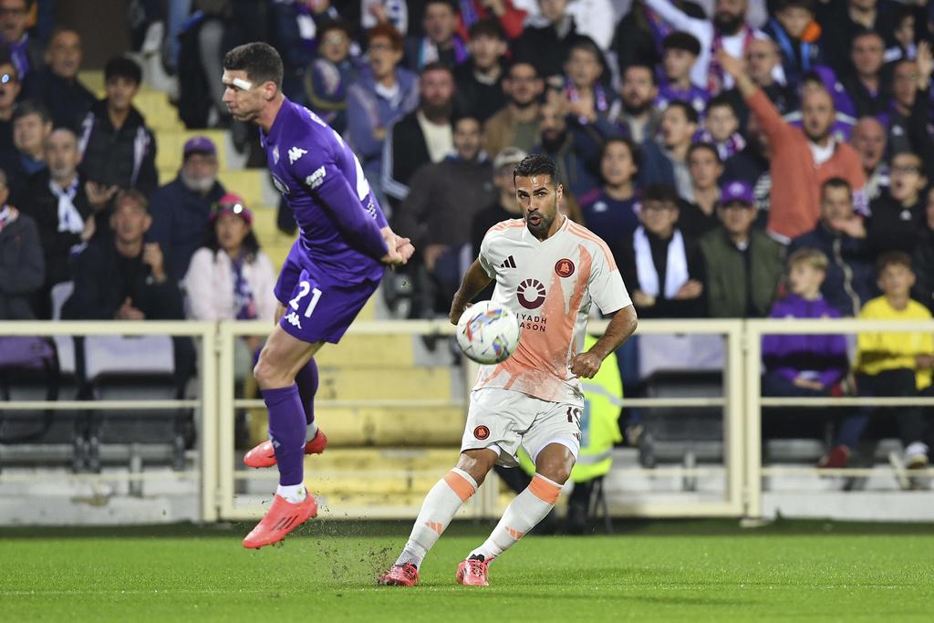 費倫天拿5:1大勝羅馬。(美聯社)