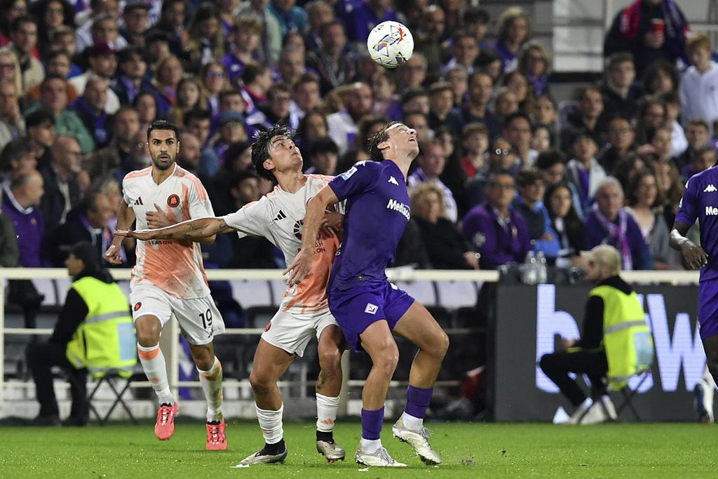 費倫天拿5:1大勝羅馬。(美聯社)