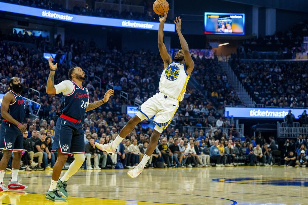 快艇112:104擊敗勇士。(美聯社)