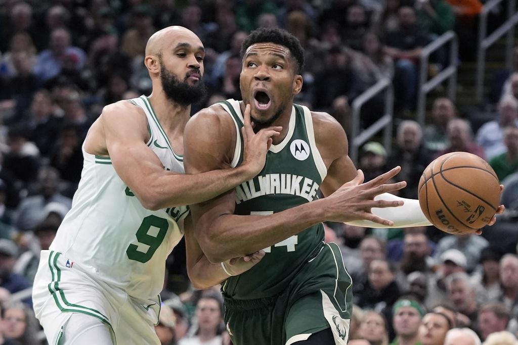 塞爾特人以119:108擊敗公鹿。(美聯社)