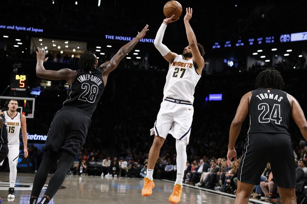 金塊加時144:139擊敗籃網。(美聯社)