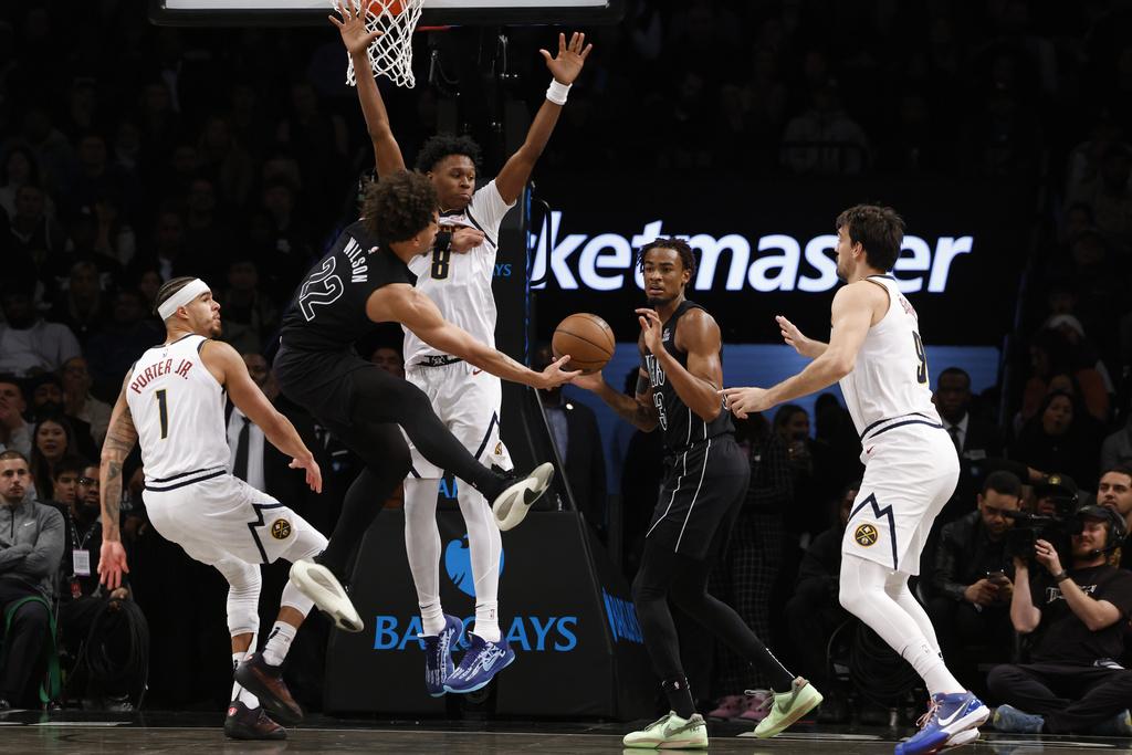 金塊加時144:139擊敗籃網。(美聯社)