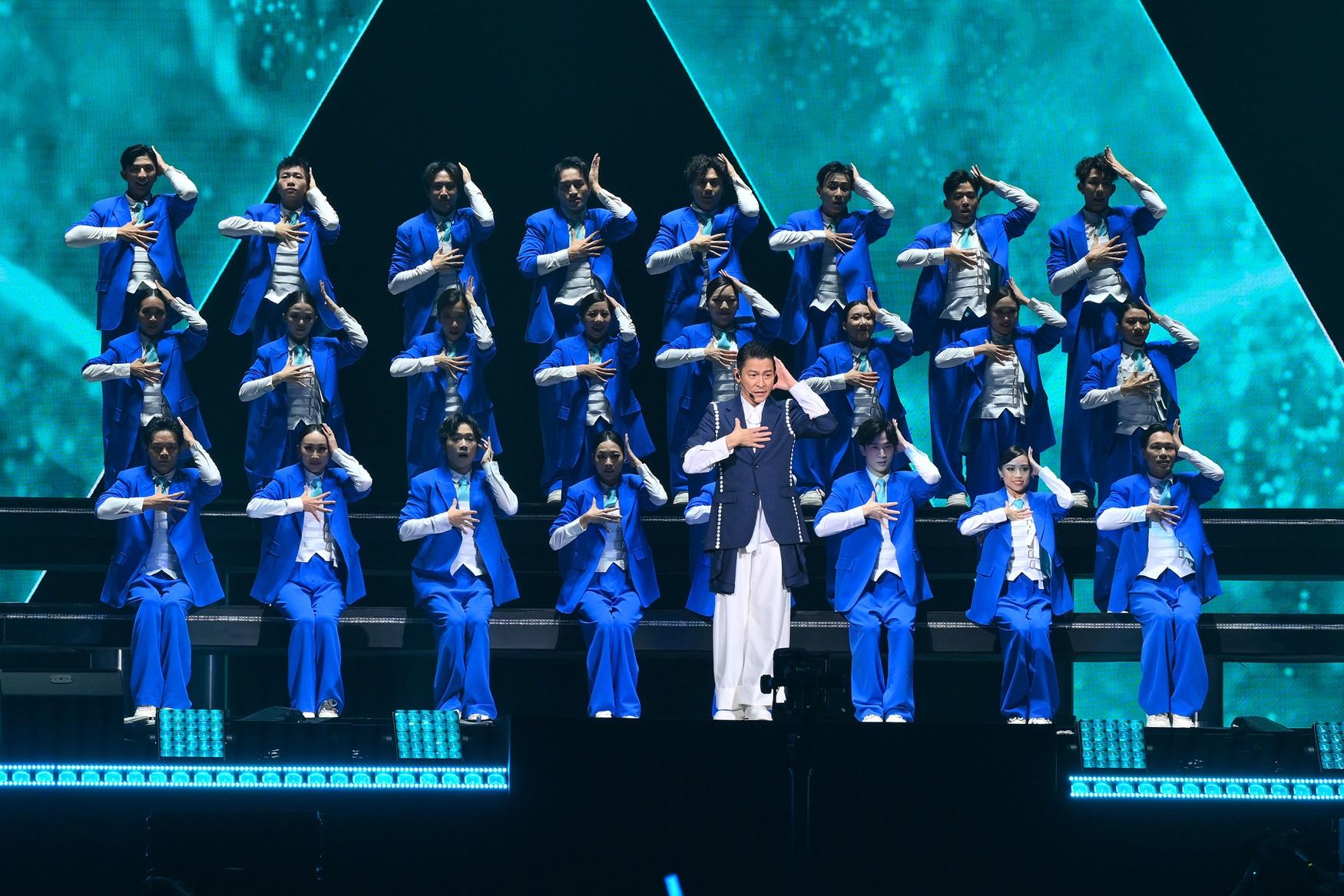 劉德華「今天 is the day 劉德華巡迴演唱會2024 」Round 2澳門站的演出圓滿結束。