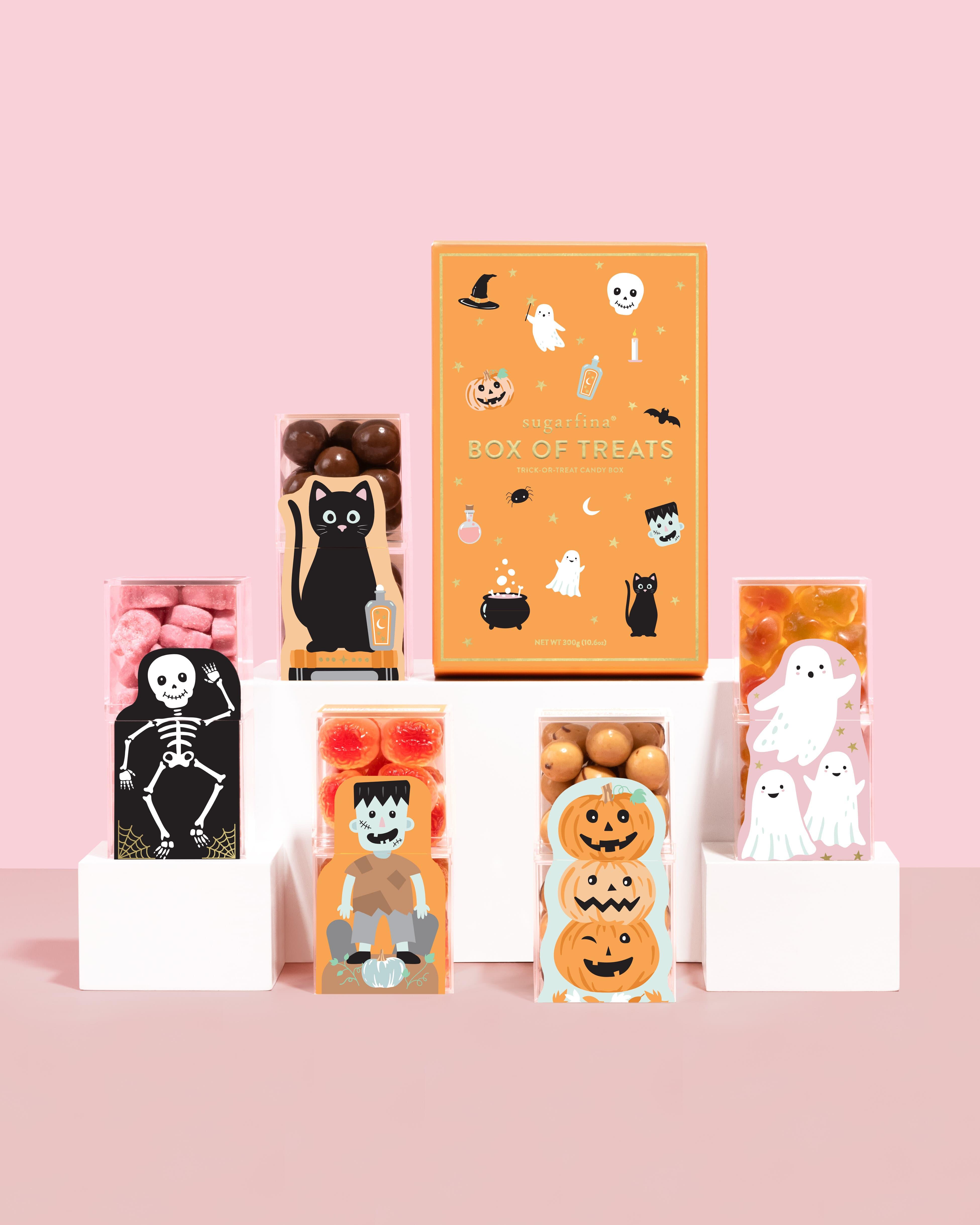 多款萬聖節主題糖果朱古力賣相可愛,吸引小朋友。