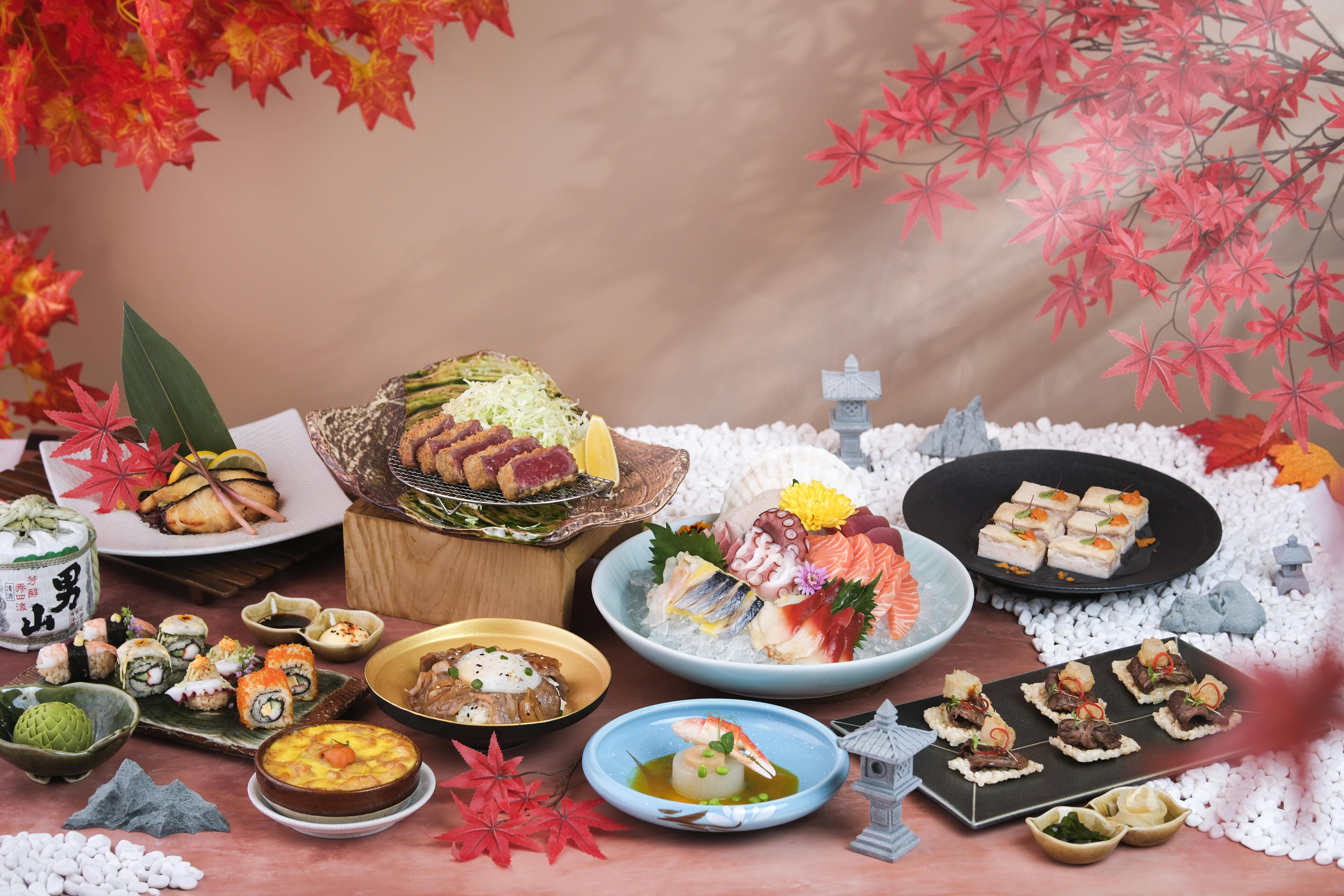 自助餐供應多款和食出品。