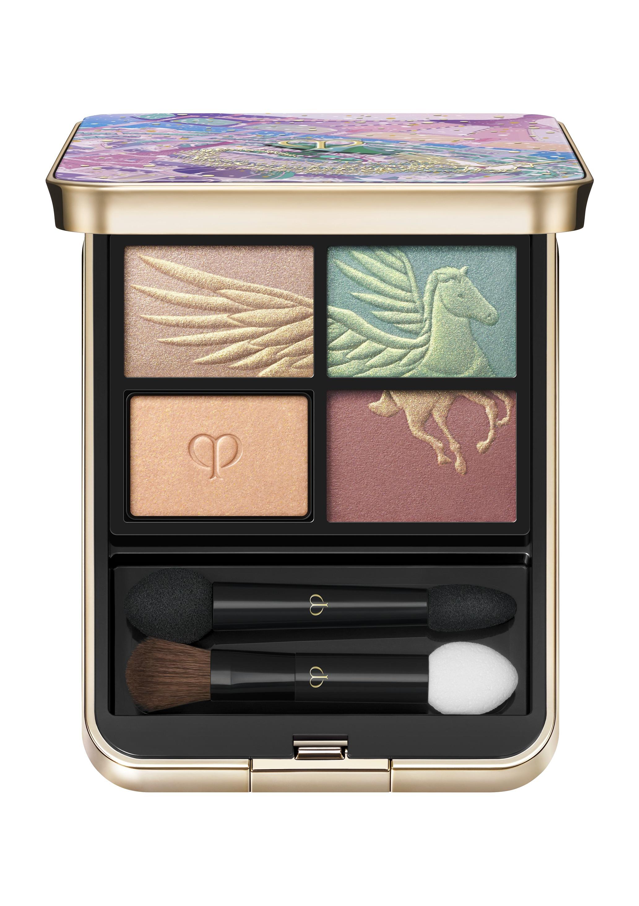 聖誕限量化妝品2024|Clé de Peau Beauté City of Dreamlight 光幻夢城限量系列 四色眼影組合 502 Wings of Wonder $630