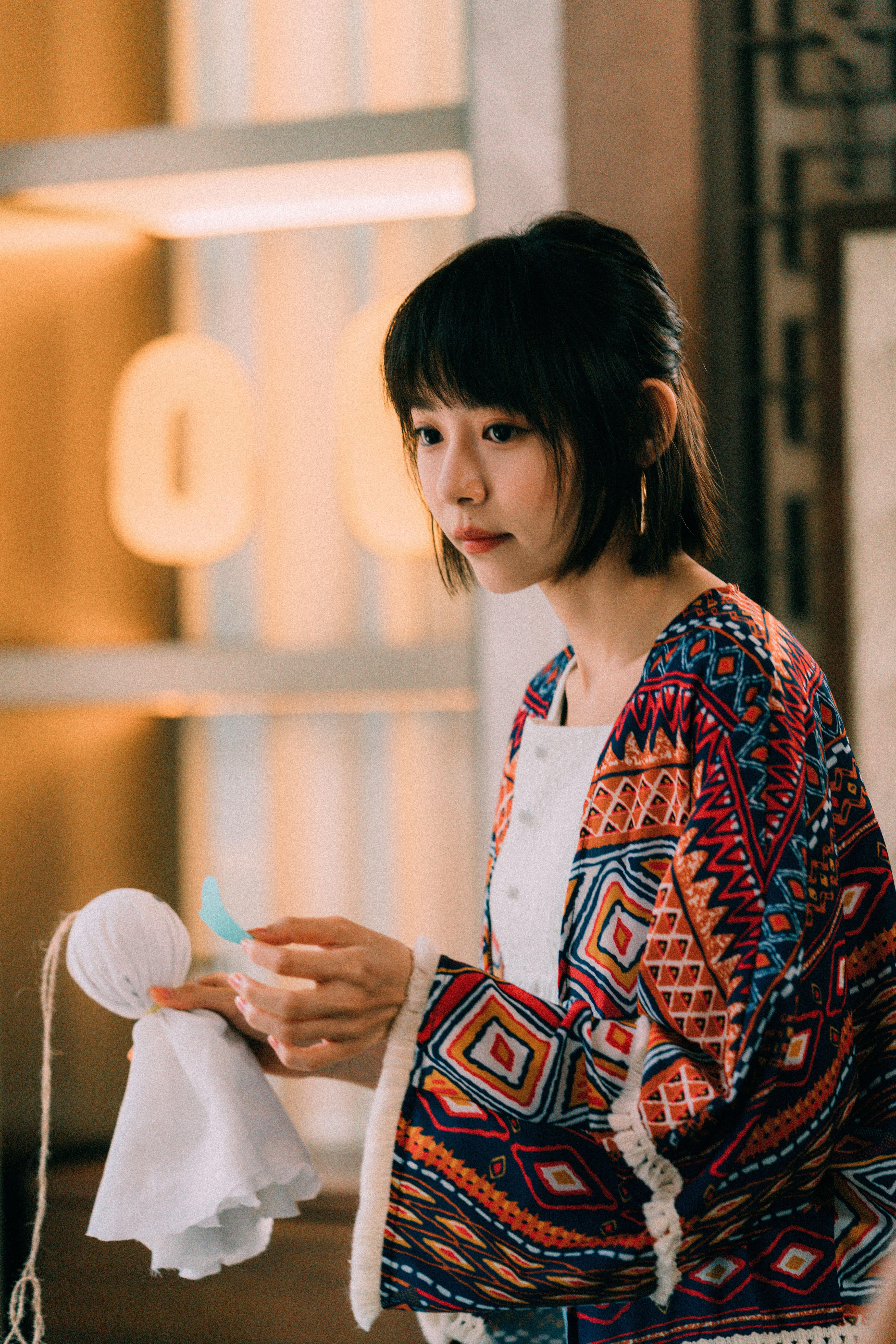 今次明禎飾演的角色比過往更加多面,既有搞笑,亦展現了她善良柔情的內心。