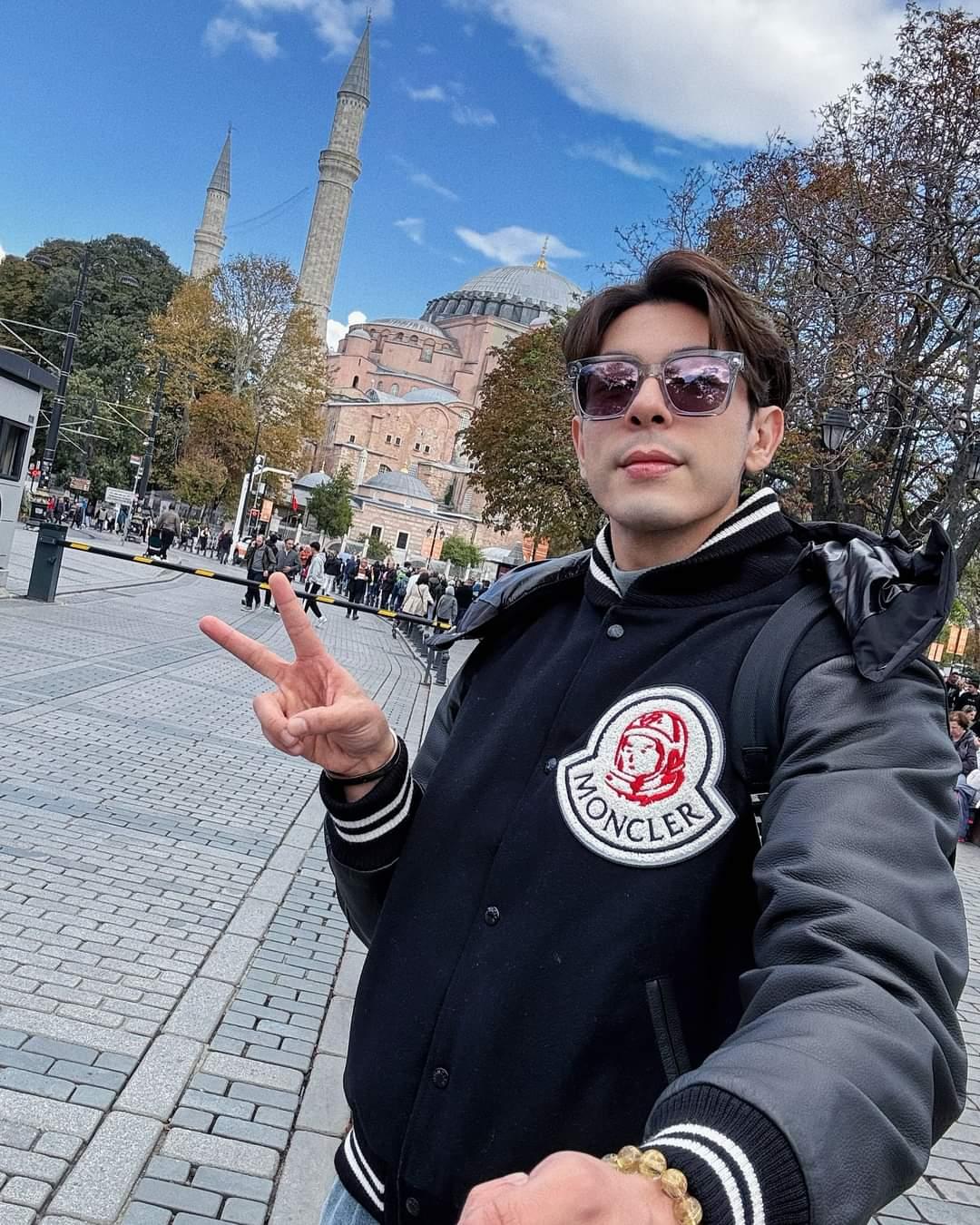 German寓工作於娛樂,前往景點聖索菲亞大教堂到處觀光及打卡。