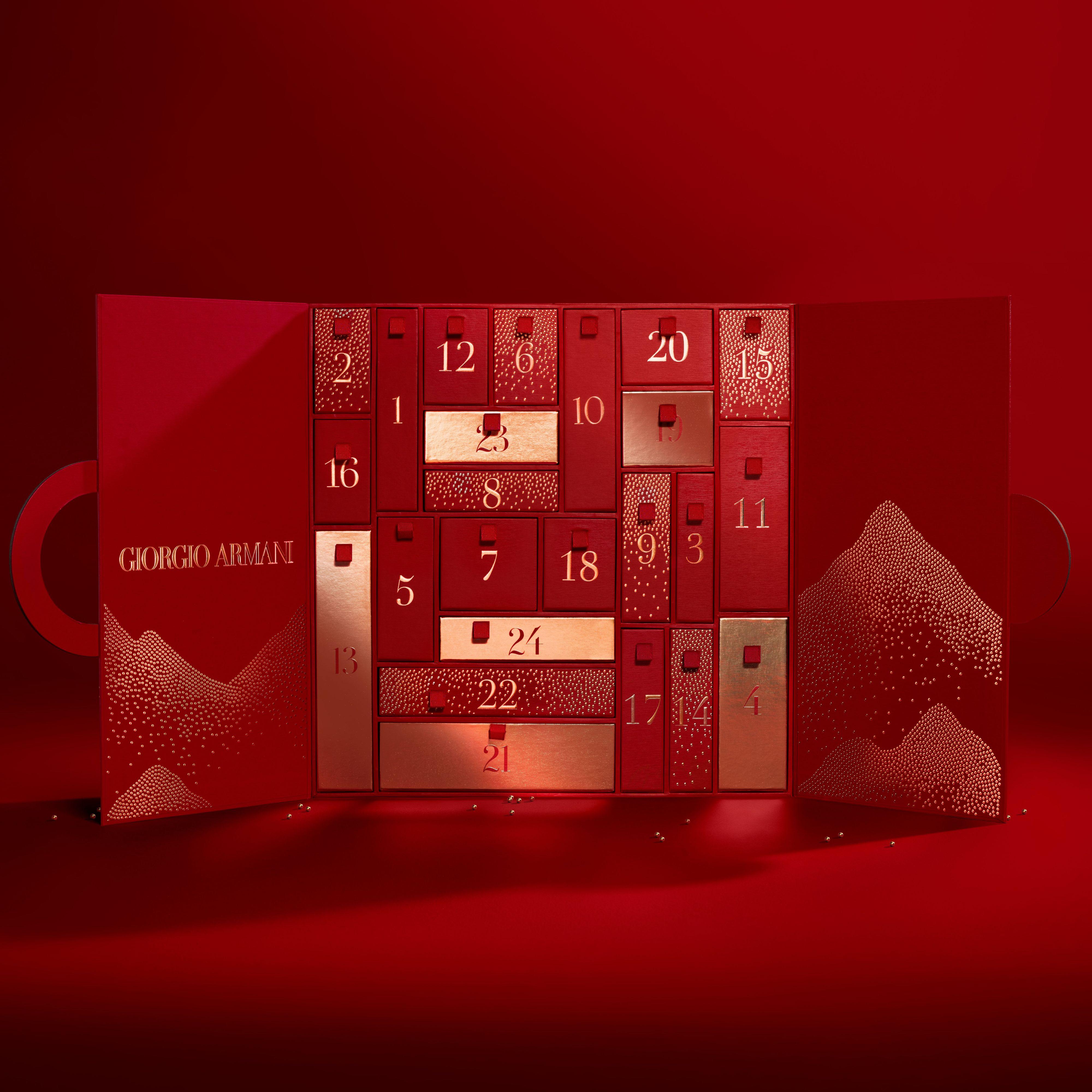 聖誕倒數月曆2024|ARMANI beauty 2024 ADVENT CALENDAR 聖誕倒數月曆 $3,480 (價值$5,611)