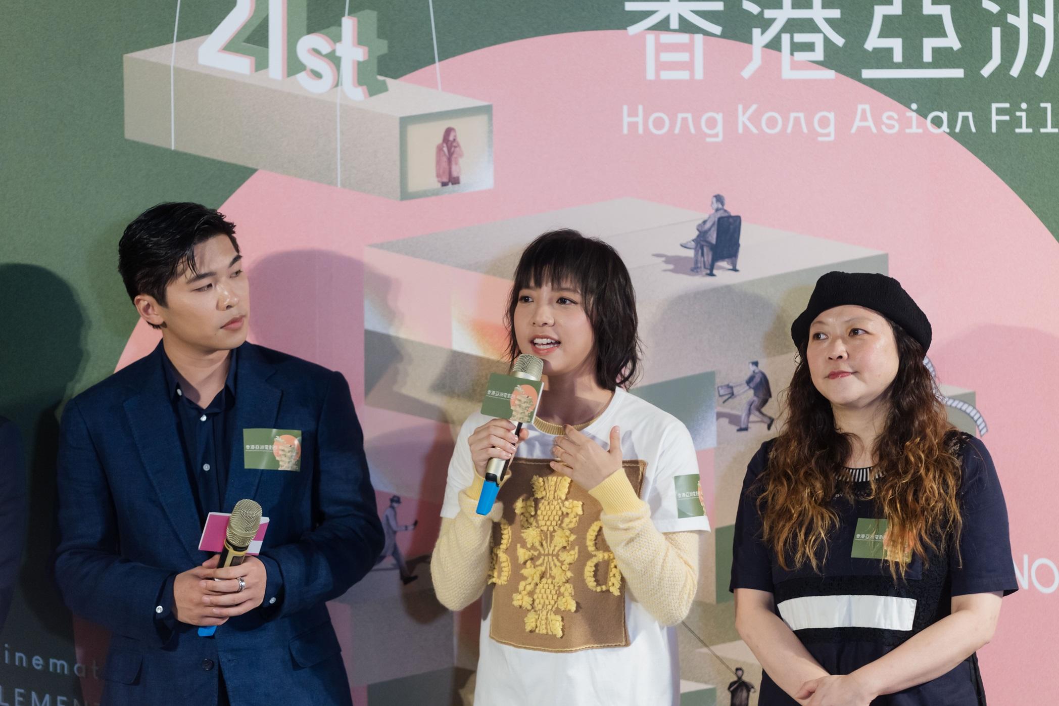 鍾雪瑩憑《看我今天怎麼說》再度角逐金馬后,她自言沒想過獲獎。