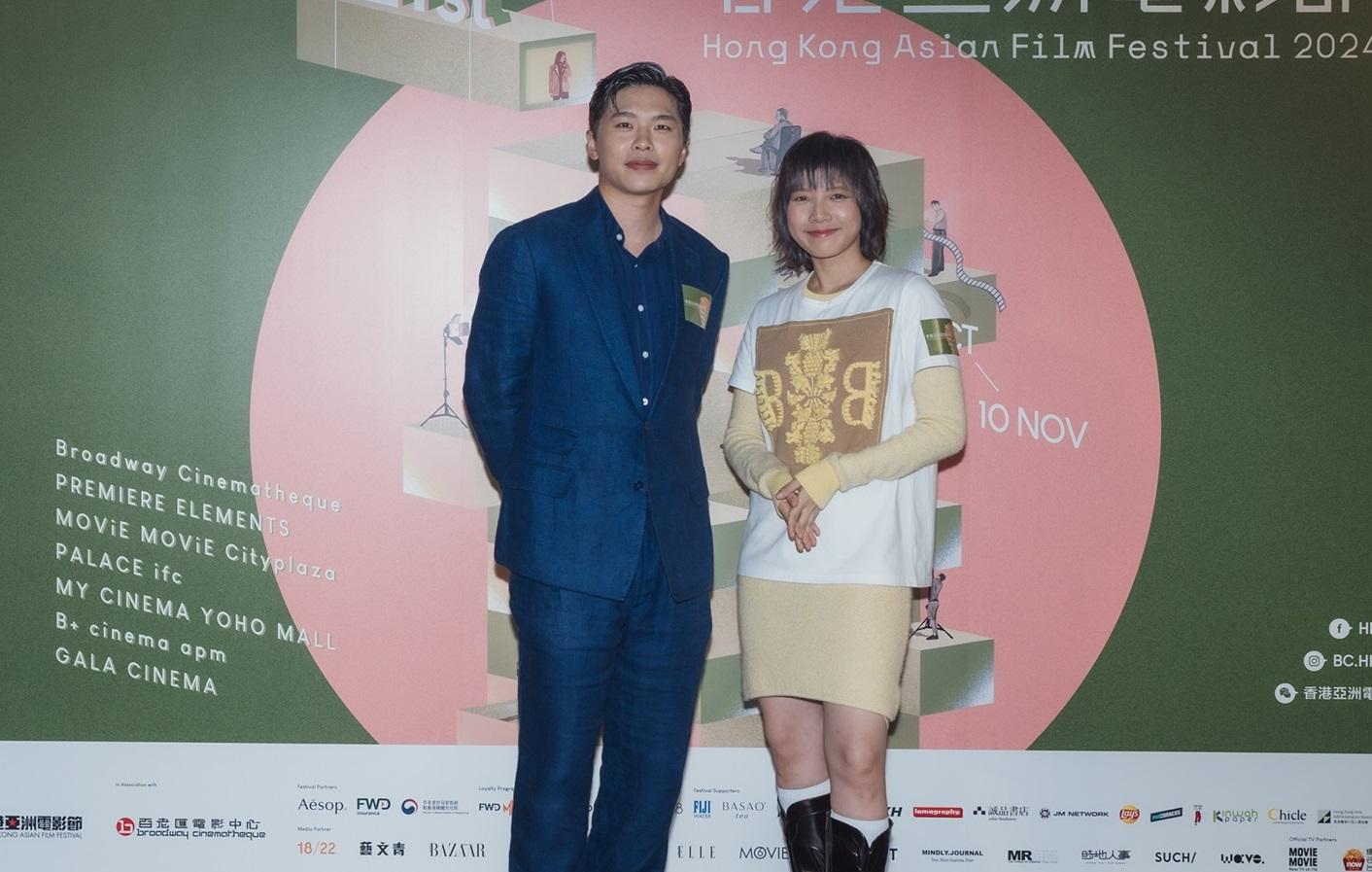 游學修和鍾雪瑩憑《看我今天怎麼說》入圍第61屆金馬獎角逐影帝及影后。