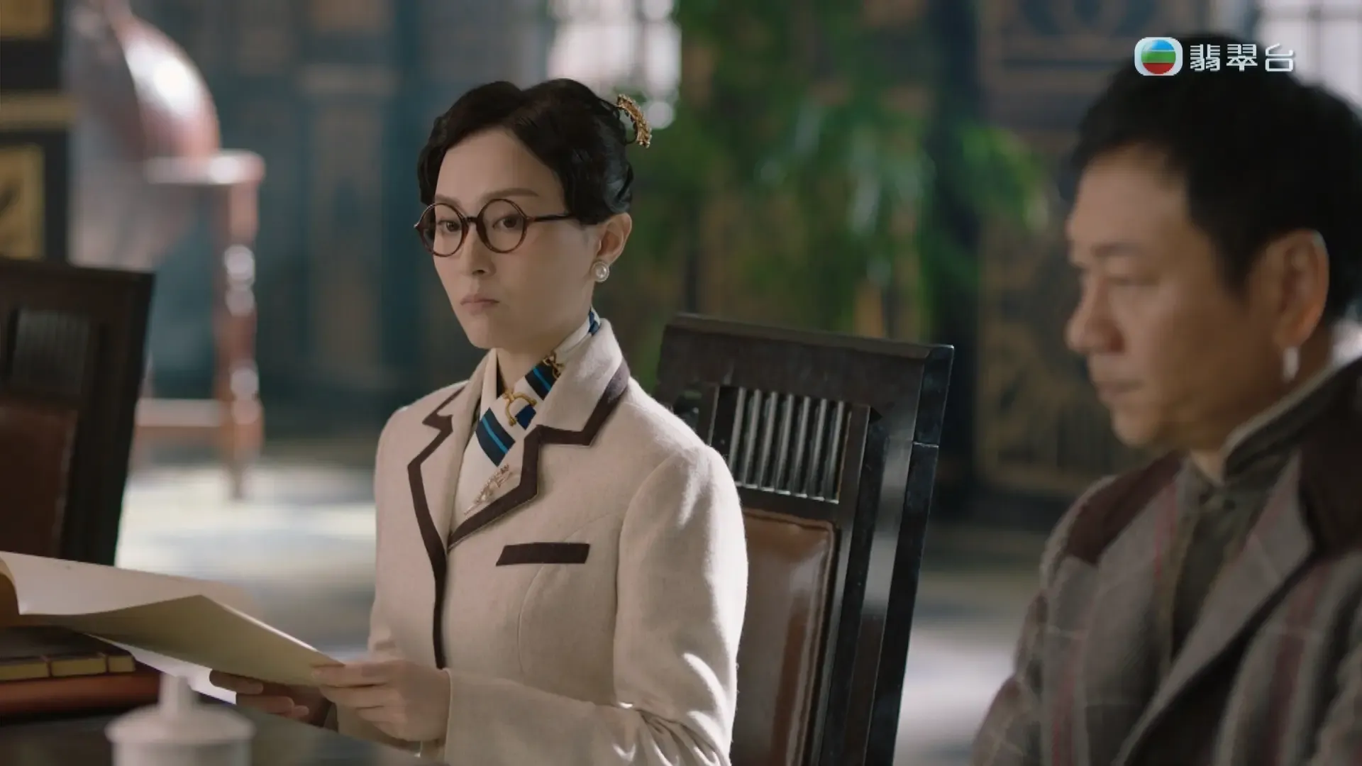 邵初拍完《巾幗梟雄之懸崖》之後,才加入《愛.回家之開心速遞》。