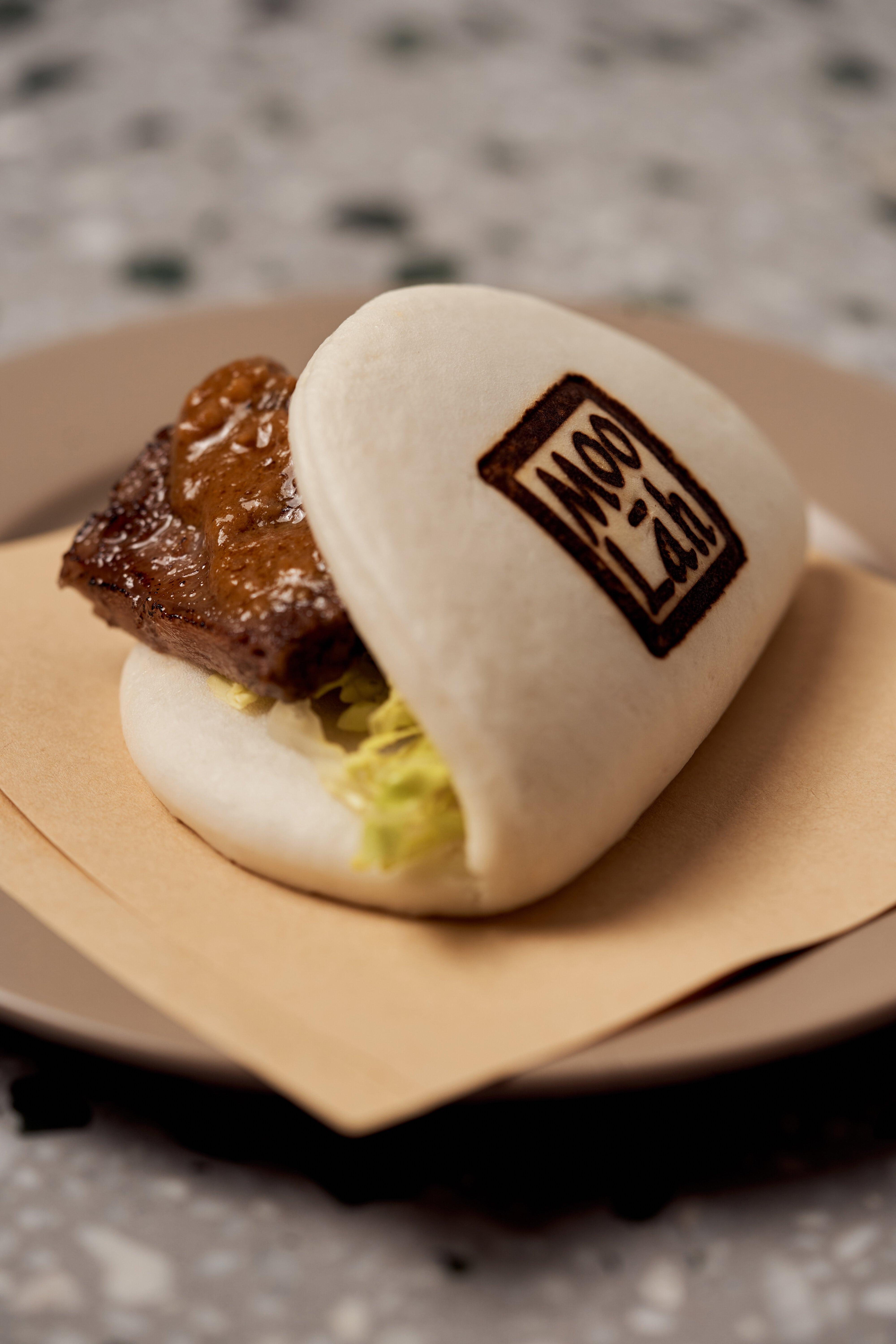 港式沙爹韓牛板腱包(晚市套餐小食)