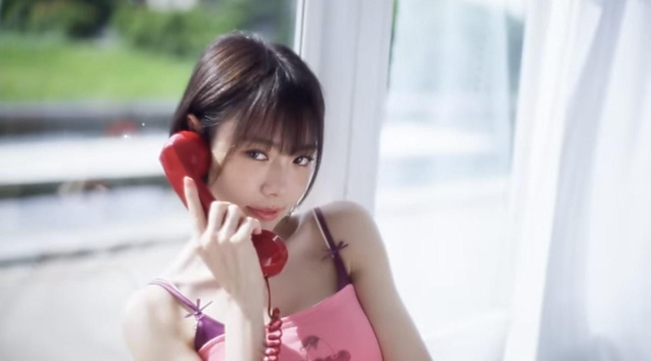 林明禎《ON CLOUD NINE 》MV截圖。