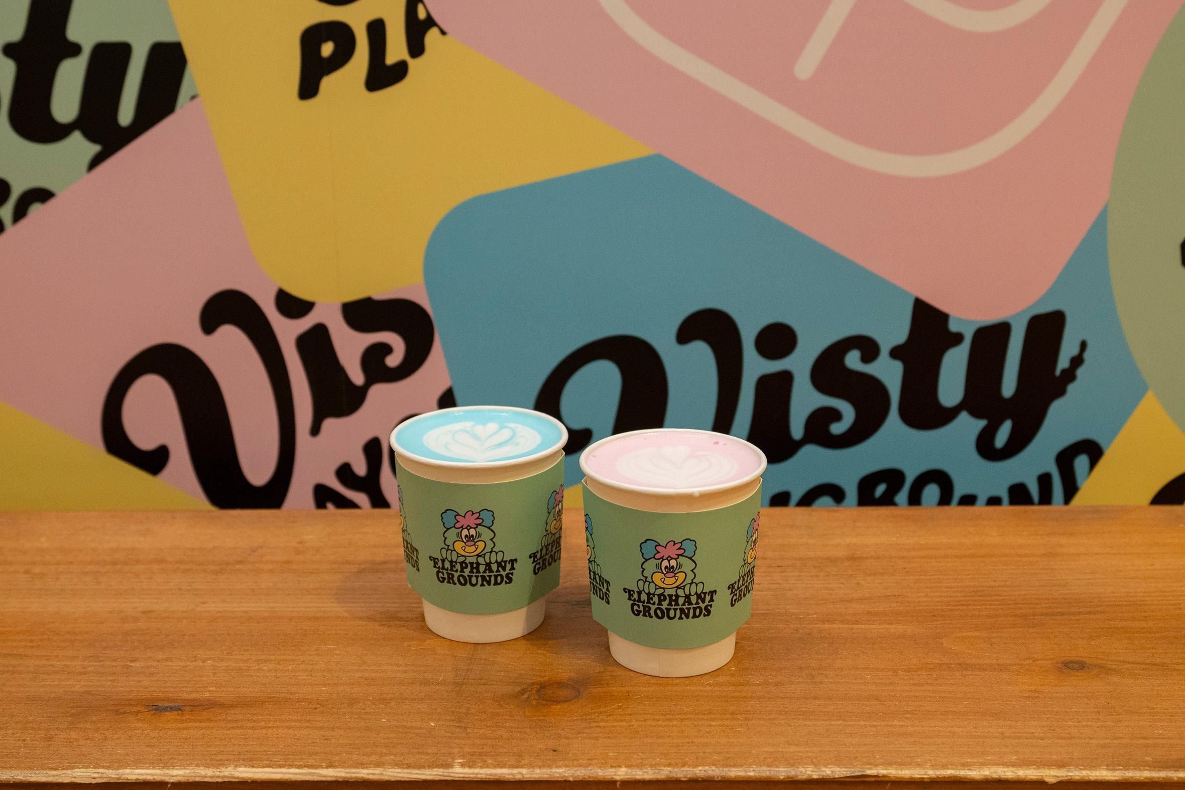 太古廣場Elephant Grounds獨家VISTY主題飲品和雪糕