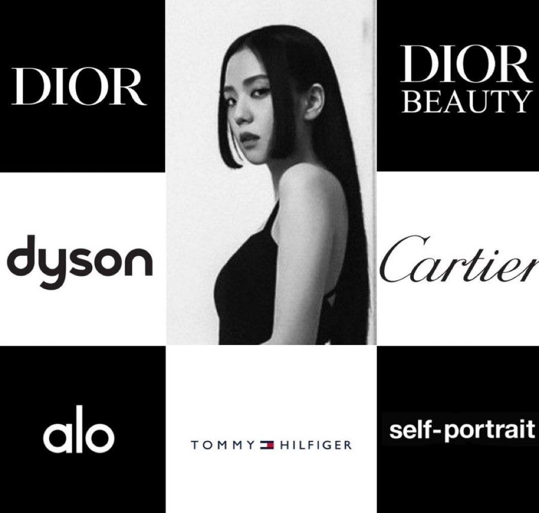 Jisoo手執6大國際品牌的代言,是BLACKPINK成員中最多代言。