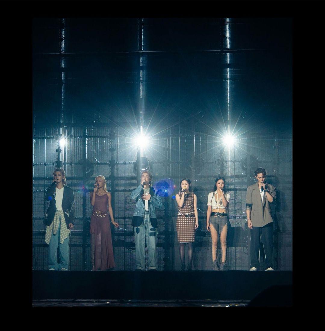 Jer在社交平台分享《MATCHICAL LIVE 2024》完騷感受,6人為合唱《True Colors》練習accapella。