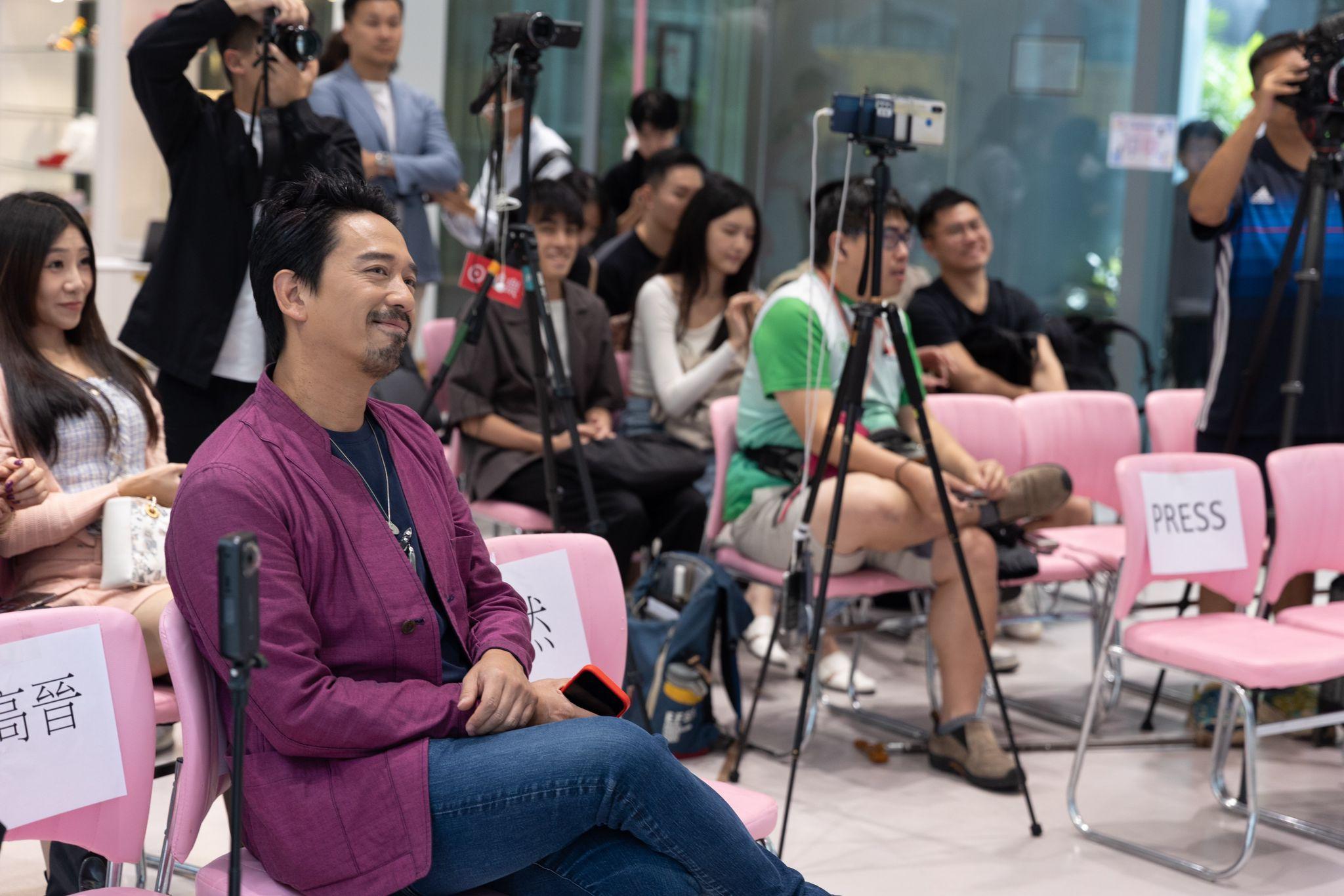 著名監製郭偉亮到場支持。