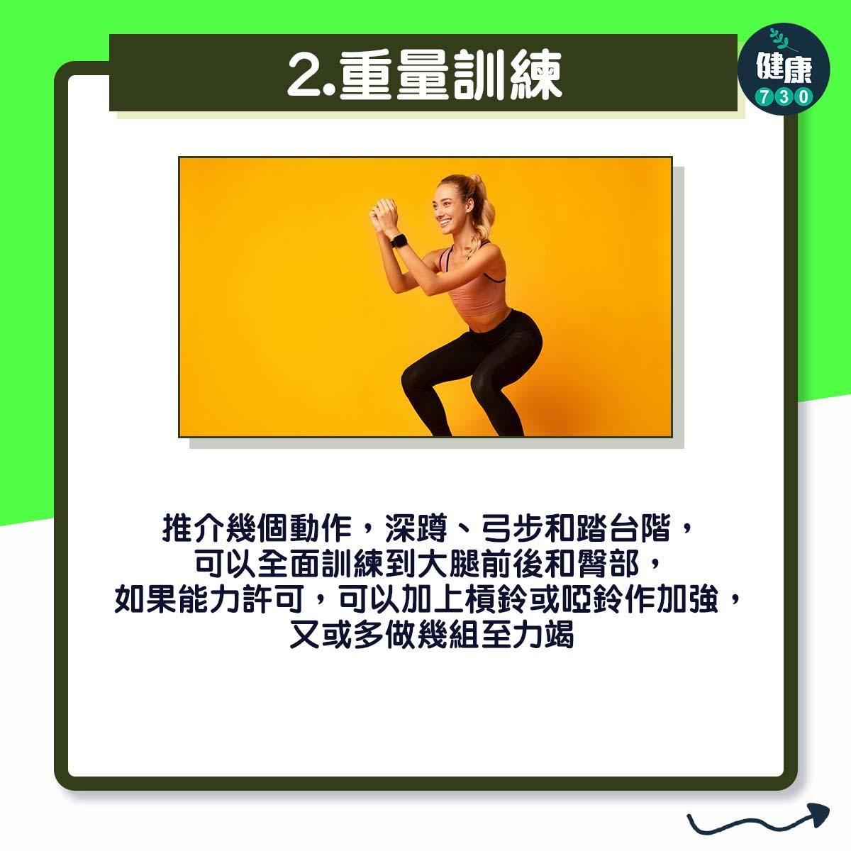 減下身脂肪只要3個步驟|重量訓練(am730製圖)