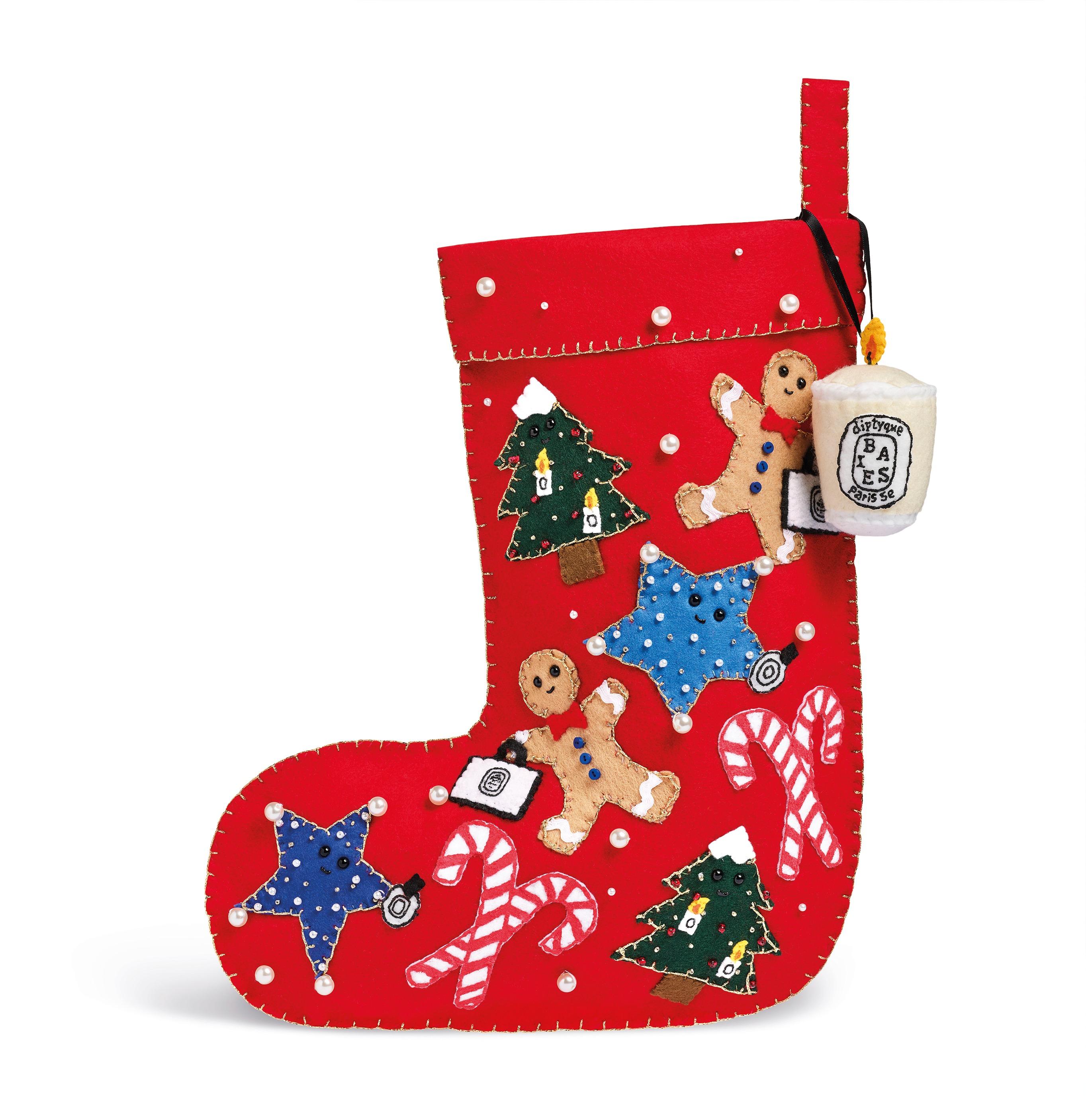 Lucy Sparrow 毛氈聖誕襪掛飾 $2 ,090