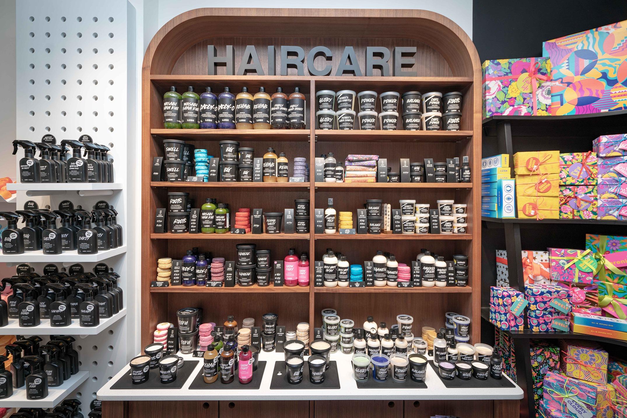 Lush ifc mall店亮點2|免費一對一頭髮護理諮詢