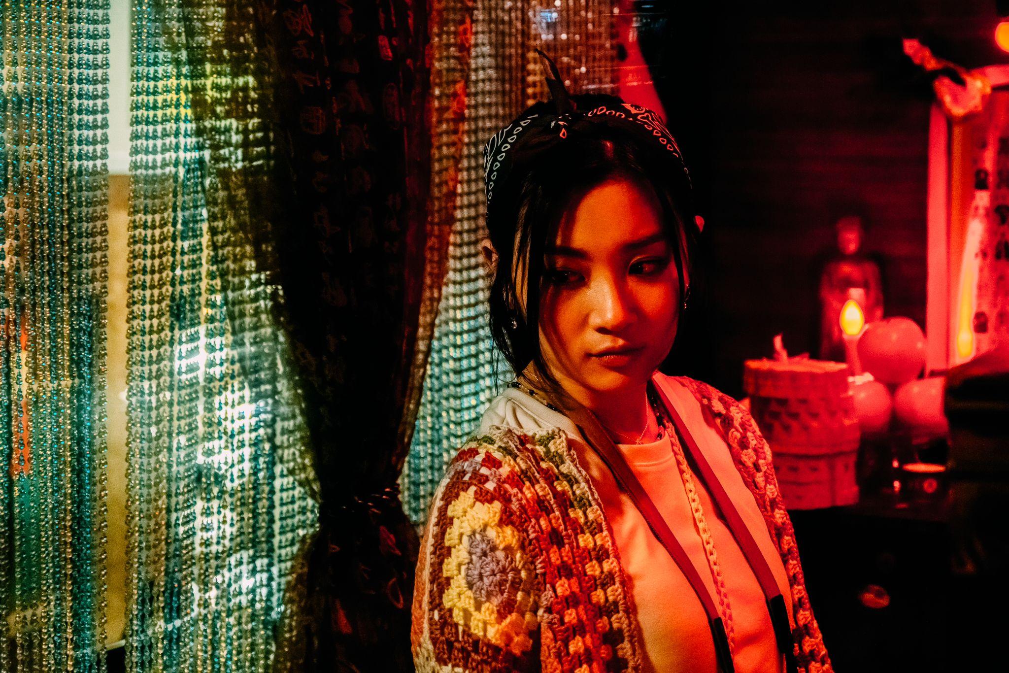 王家晴首次擔大旗演出殭屍片《邪Mall》。