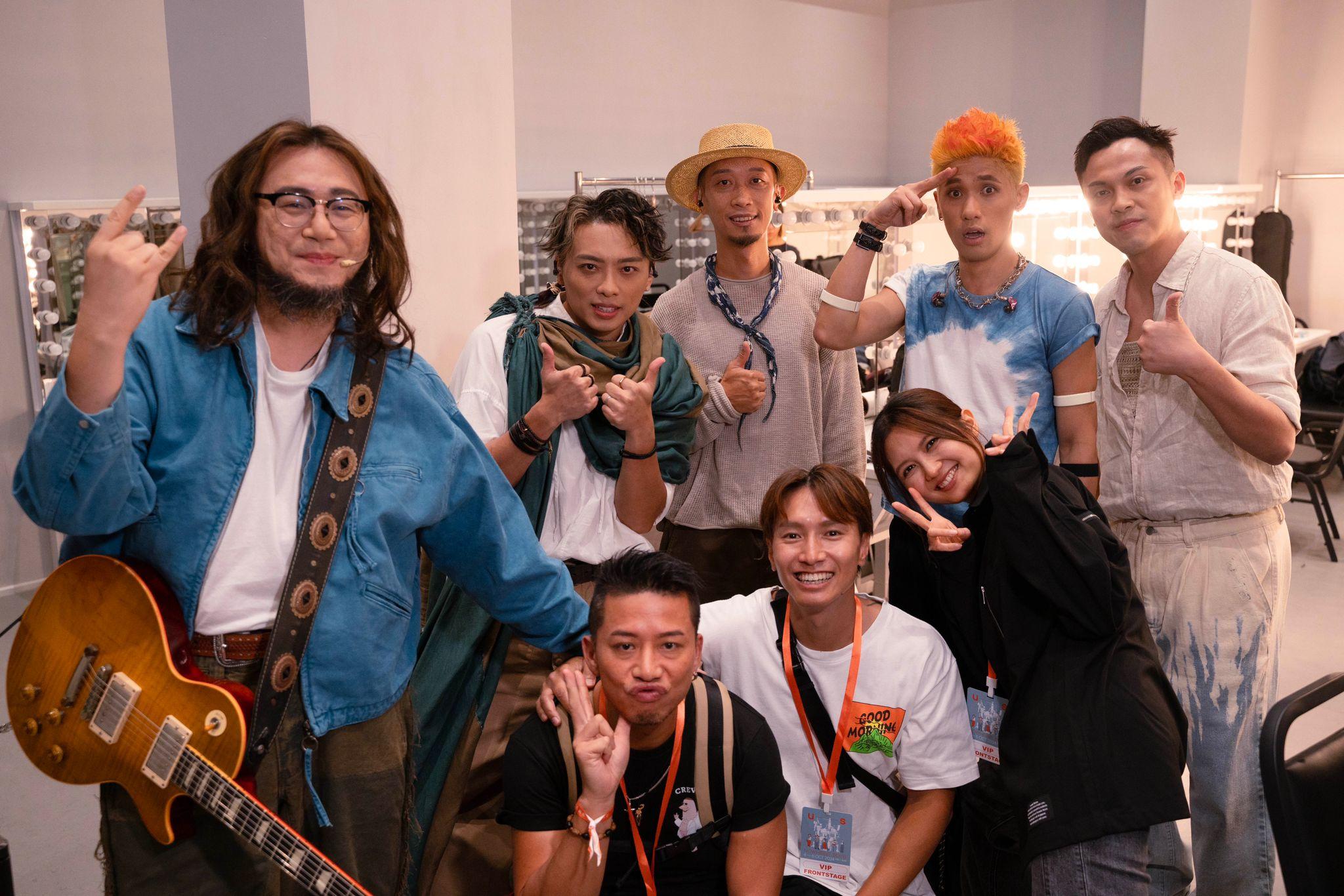 好友陳柏宇、小肥和黃妍都有捧場。